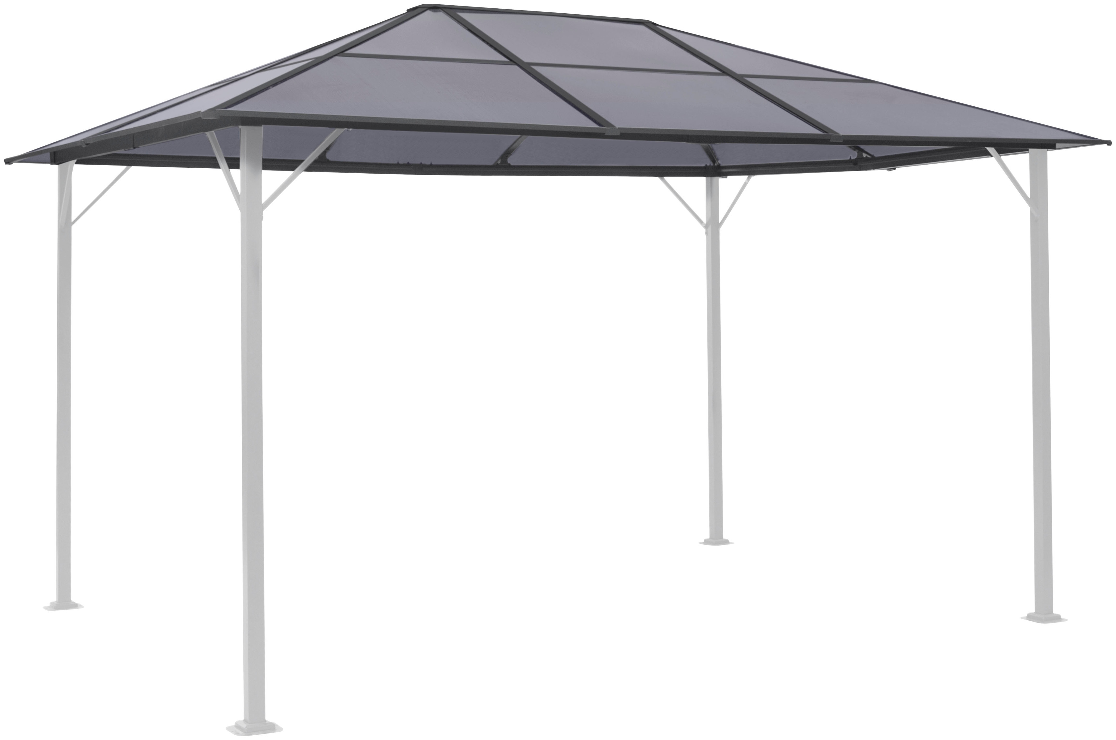 KONIFERA Pavillon-Ersatzdach Stegplatten für Pavillon "Malaga" 300x400 cm