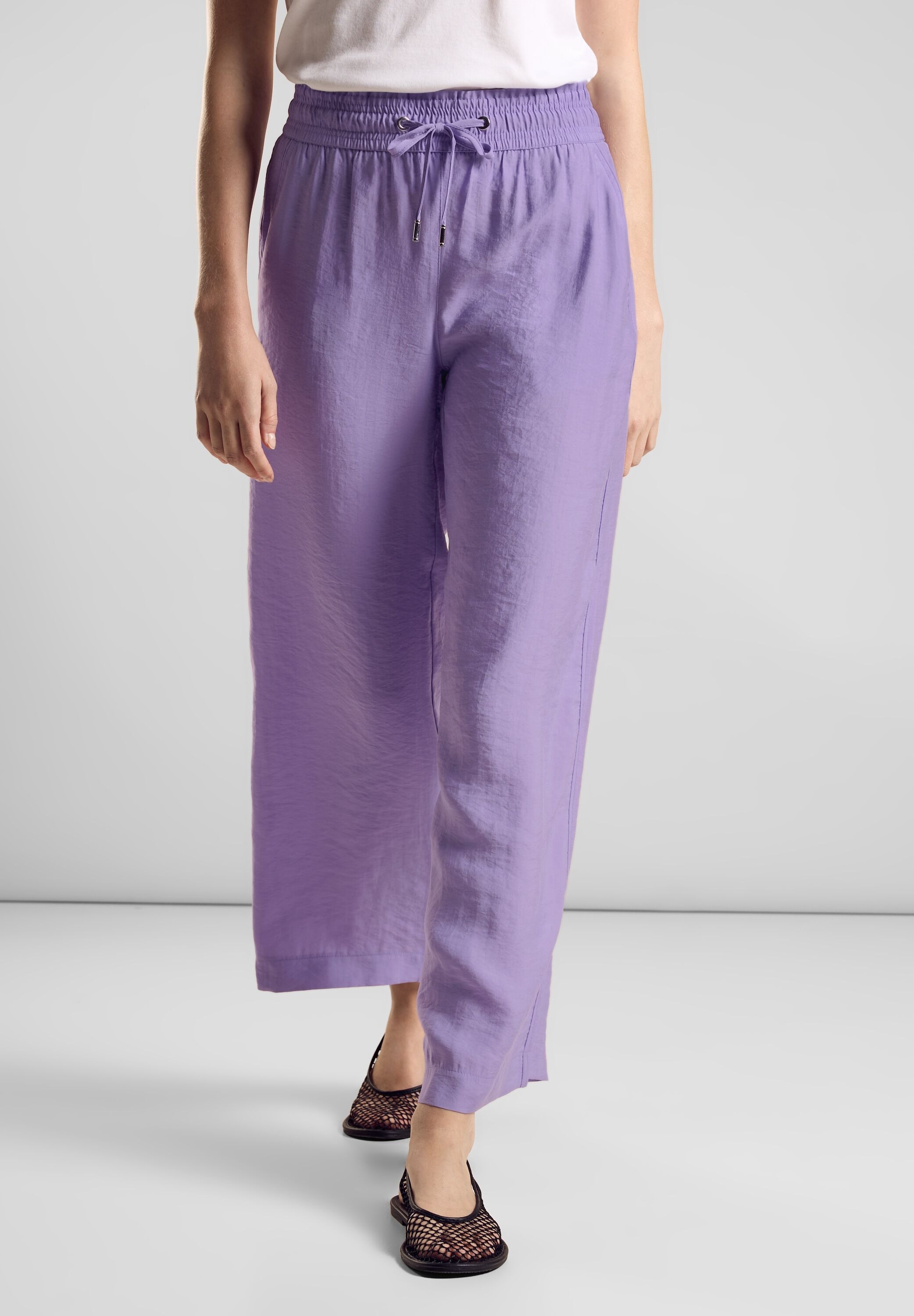 STREET ONE Kelnės High Waist