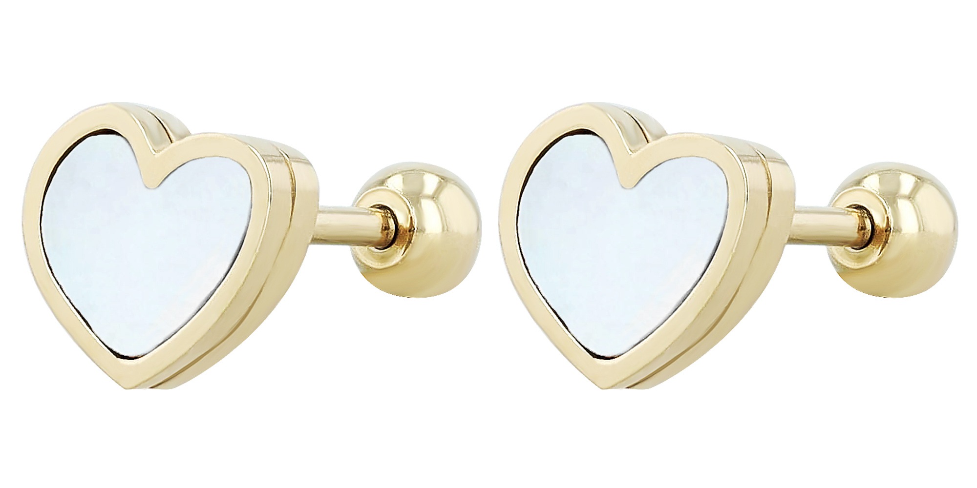 Adelia´s Paar Ohrhänger "Damen Ohrringe – Ohrstecker Herz aus Edelstahl mit günstig online kaufen