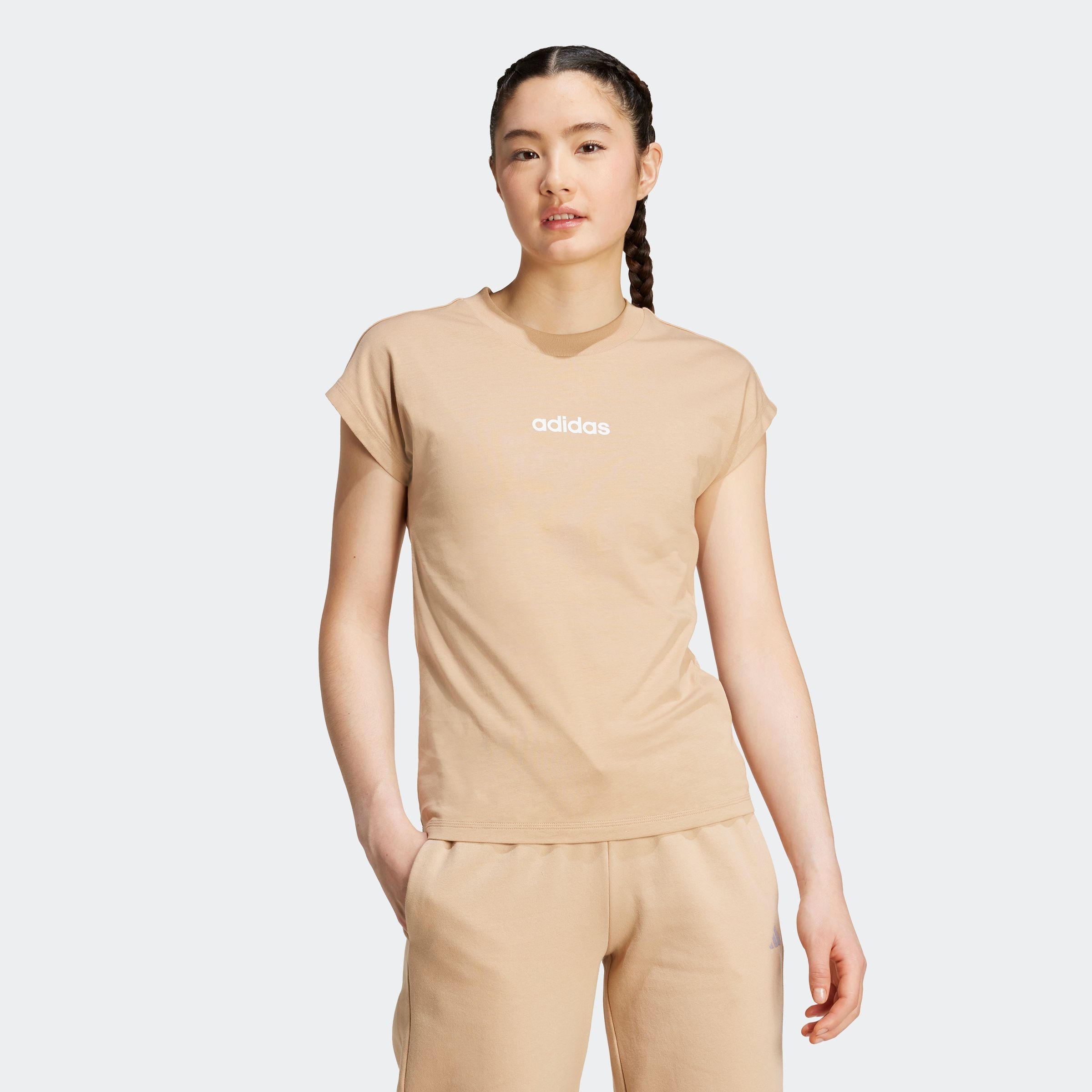 adidas Sportswear T-Shirt "W LIN SJ T", Basic T-Shirt aus weichem Material günstig online kaufen
