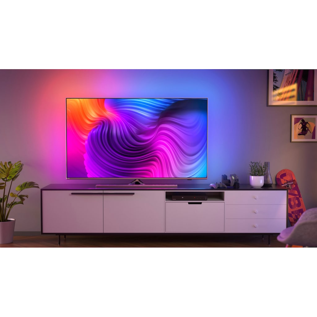Philips LED-Fernseher »58PUS8506/12«, 146 cm/58 Zoll, 4K Ultra HD, Smart-TV, 3-seitiges Ambilight