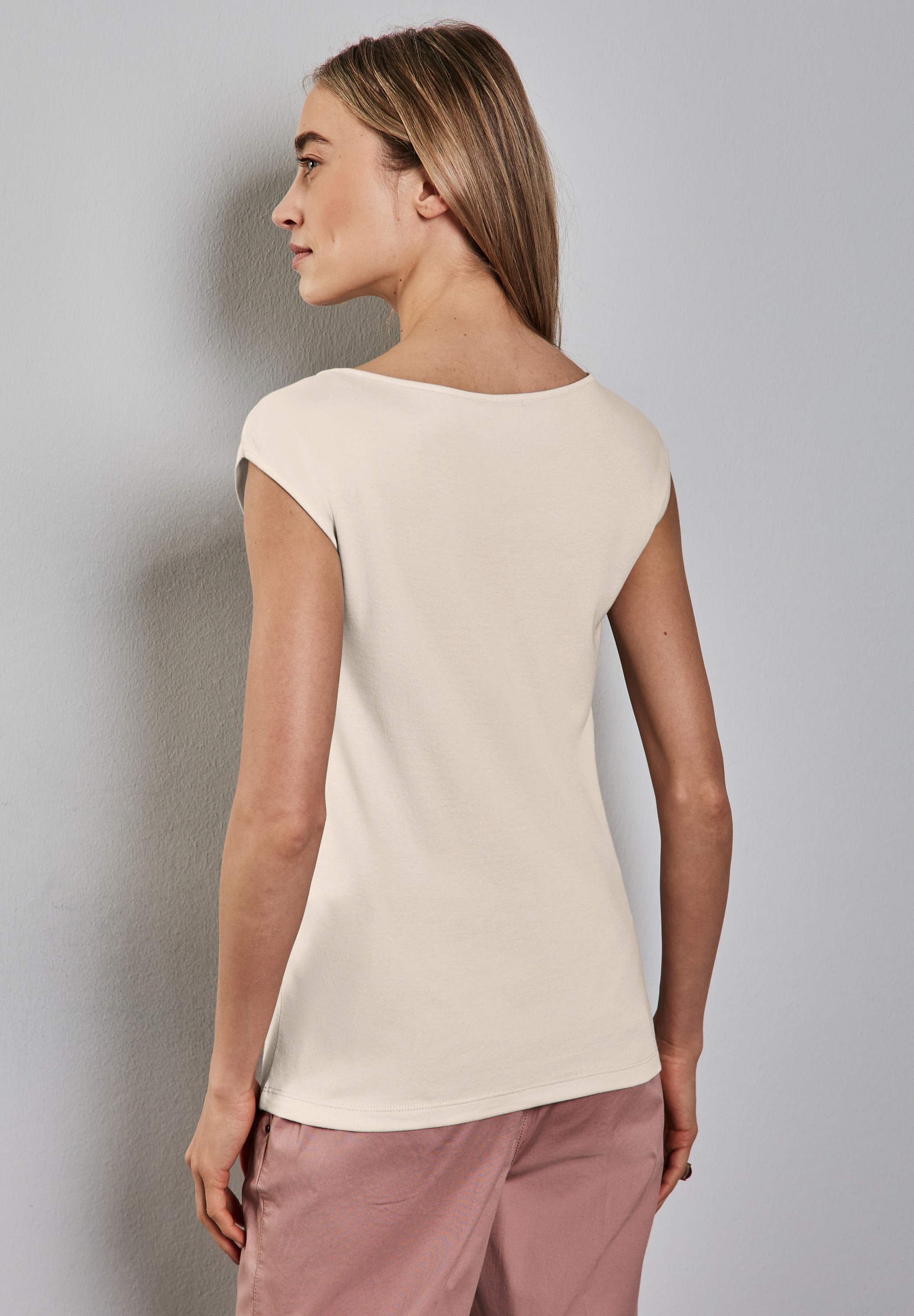 STREET ONE T-Shirt, im soften Baumwoll-Mix