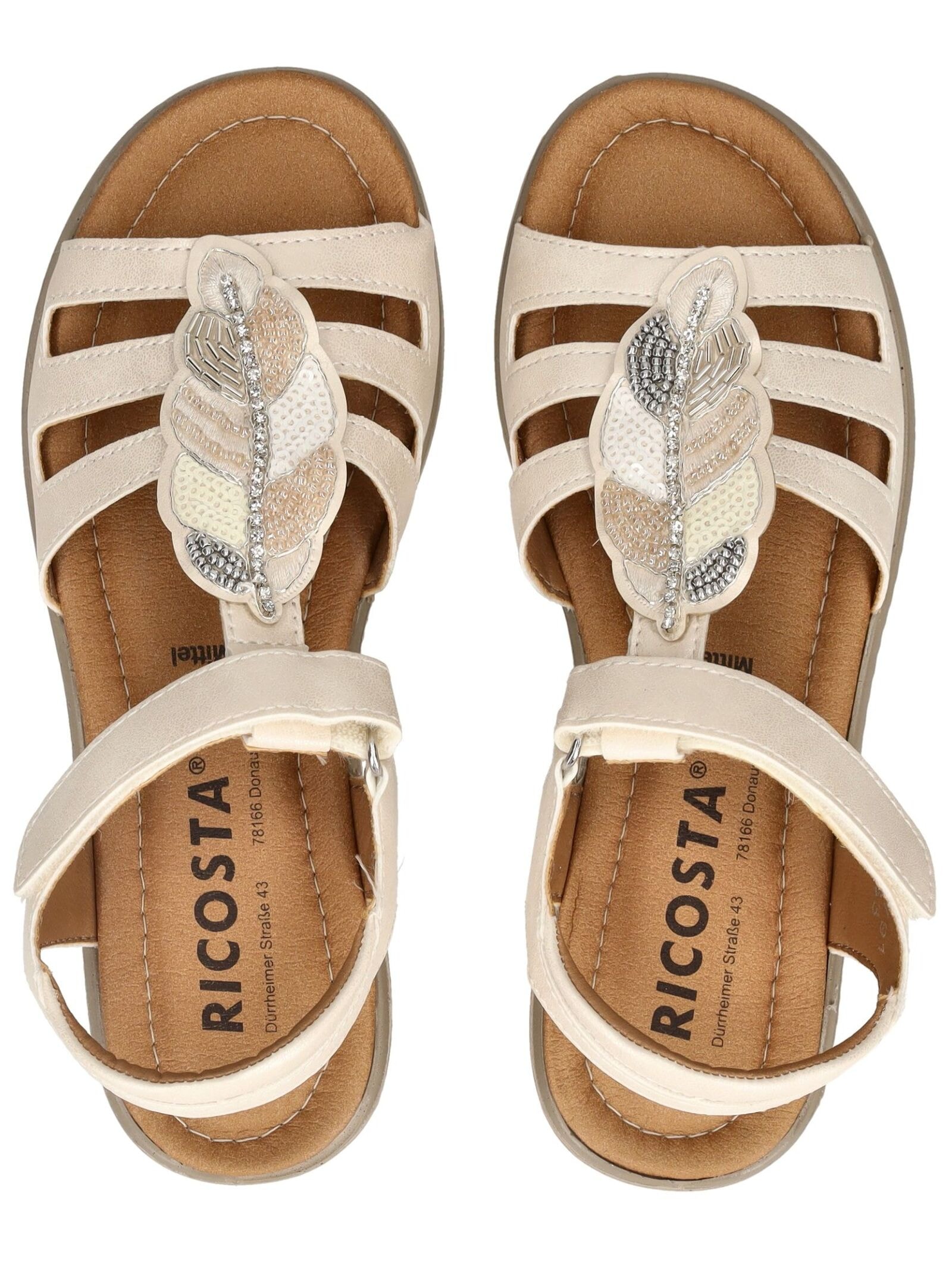 Ricosta Riemchensandalette »Ricosta Sandalen Lederimitat«