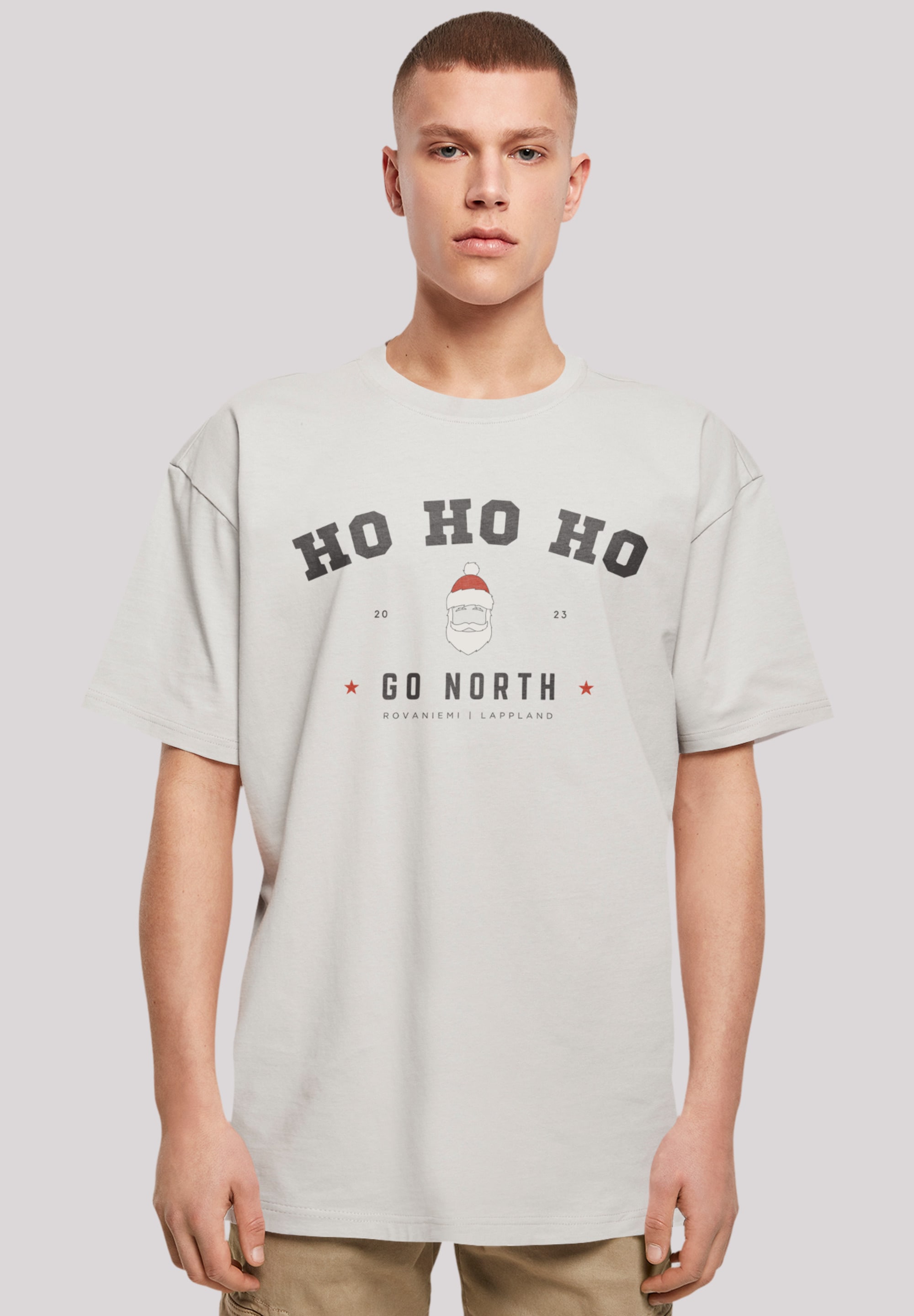 T-Shirt »Ho Ho Ho Santa Claus Weihnachten«, Weihnachten, Geschenk, Logo