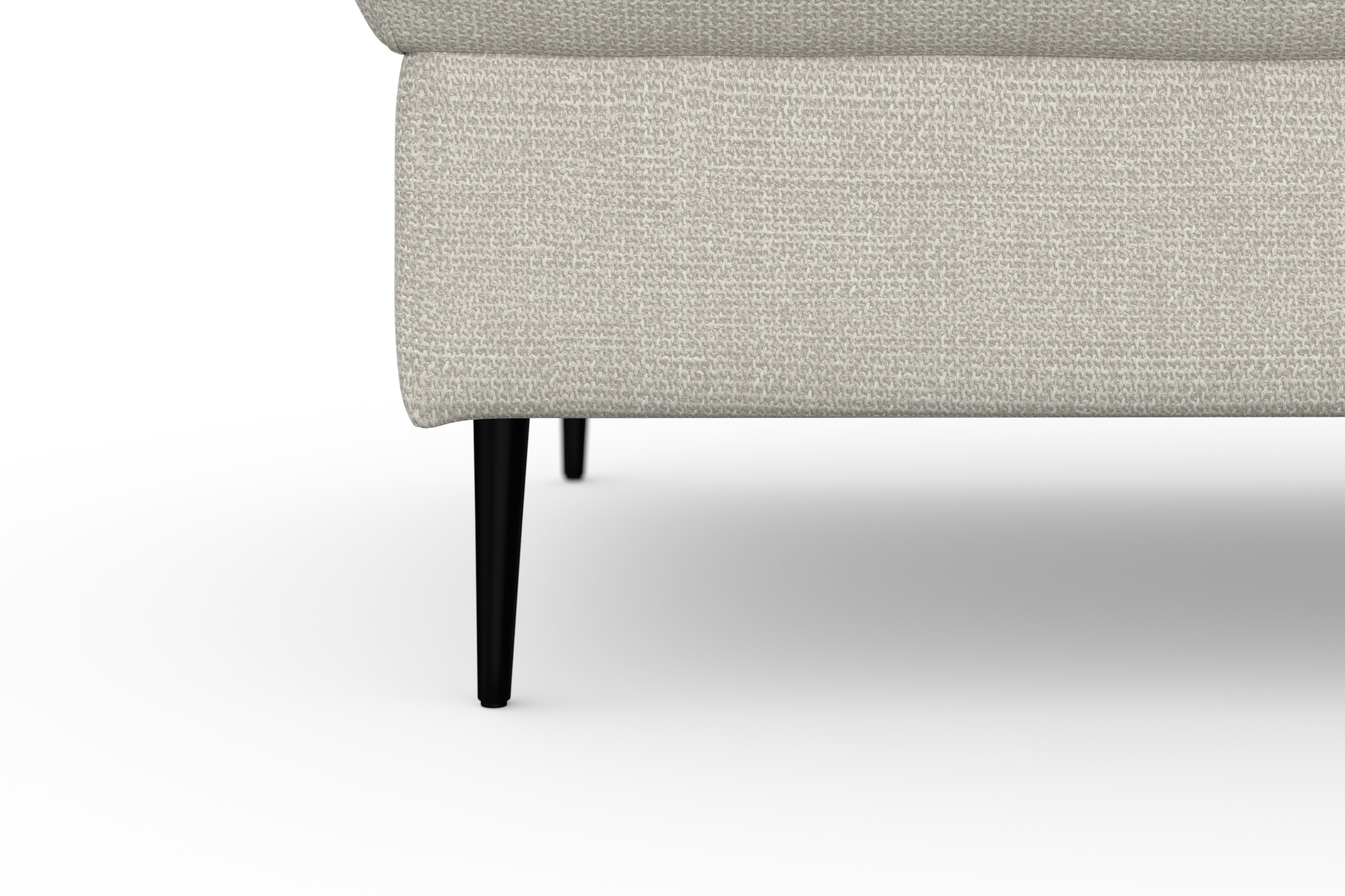 DOMO collection Sitzhocker »Modica«, passend zur Serie, auch in Cord