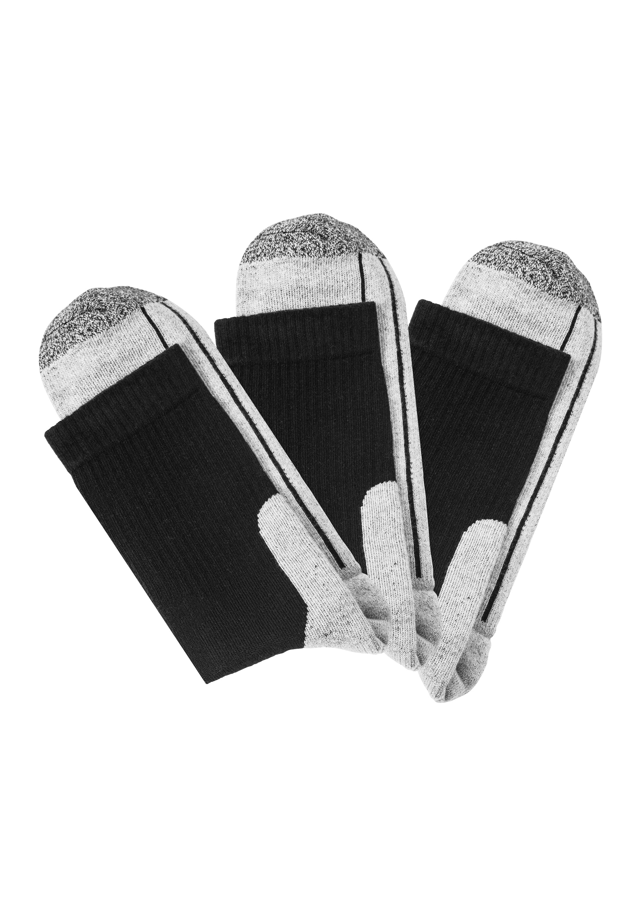 Bench. Tennissocken Packung, 3 Paar tlg. Verstärkungen der Belastungszonen