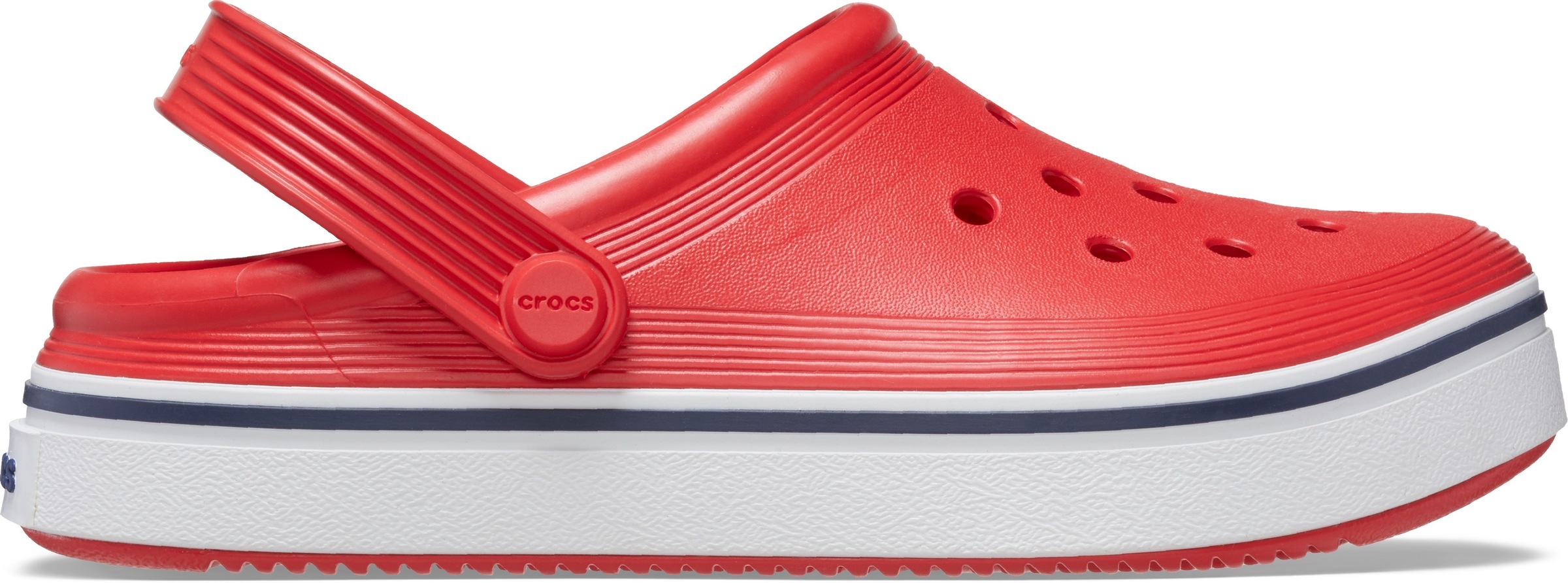 Crocs Clog »Crocband Clean Clog K«, mit coolem Farbeinsatz