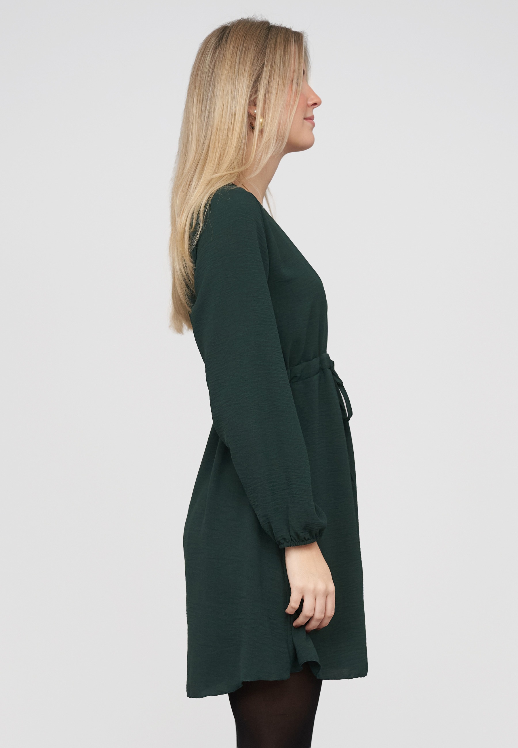 CLOUD 5IVE A-Linien-Kleid »CLOUD 5IVE Longsleeve Musselin Dress« 1 tlg.