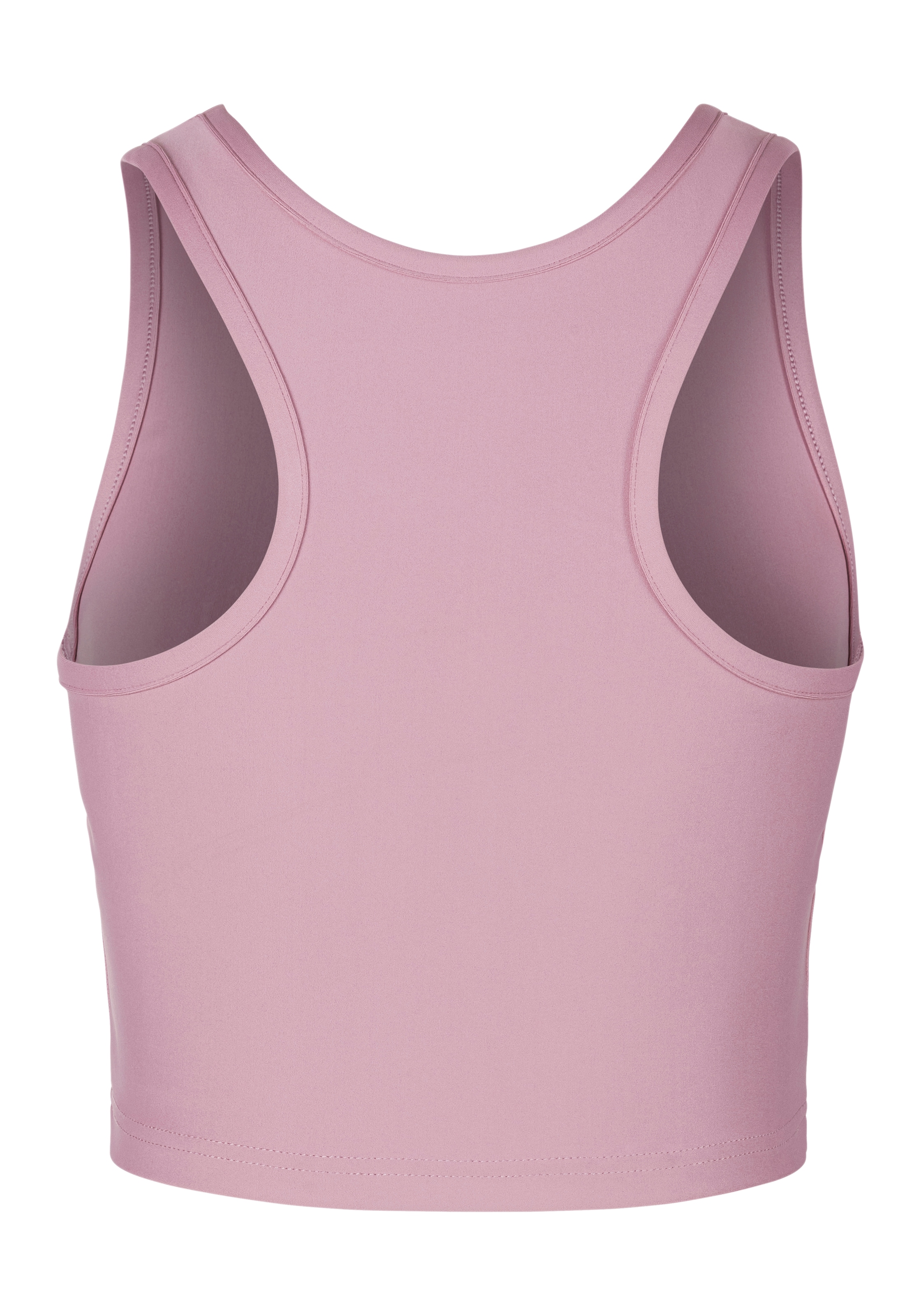 LASCANA ACTIVE Crop-Top »Sporttop«, mit Ringerrücken und Logodruck