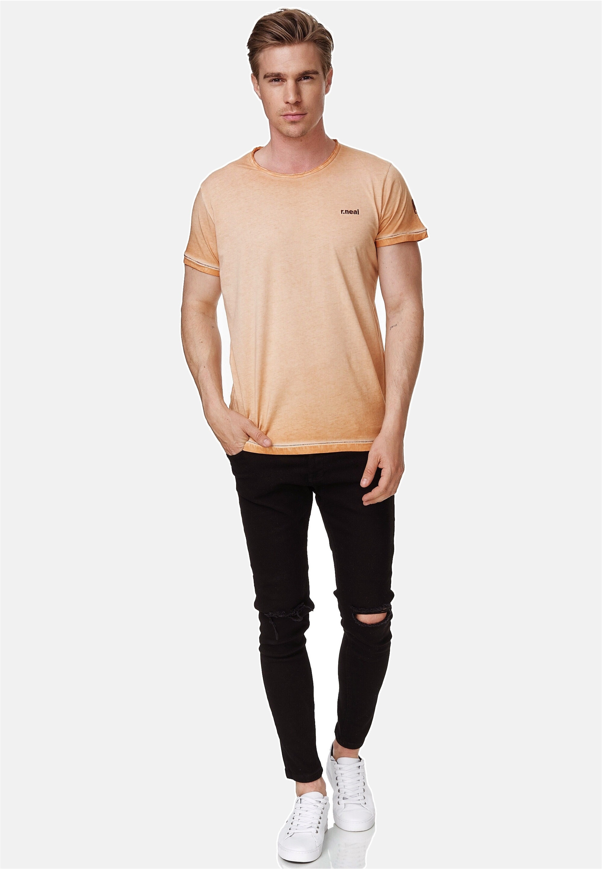 Rusty Neal T-Shirt im trendigen Vintage-Look
