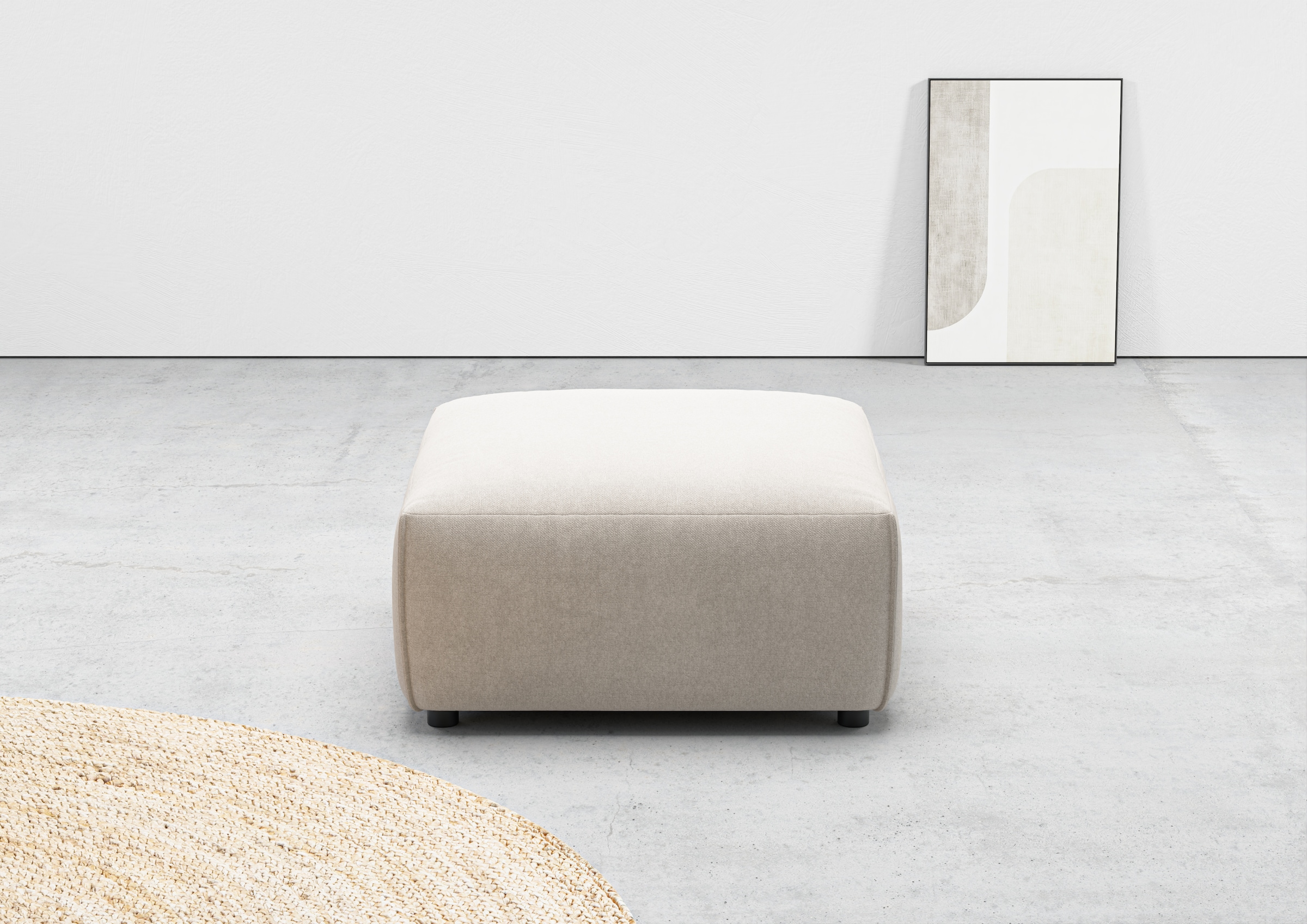 Home affaire Hocker "Glimminge auch in Breitcord, Feincord und Easy care-Bezug" passend zur Serie "Glimminge"