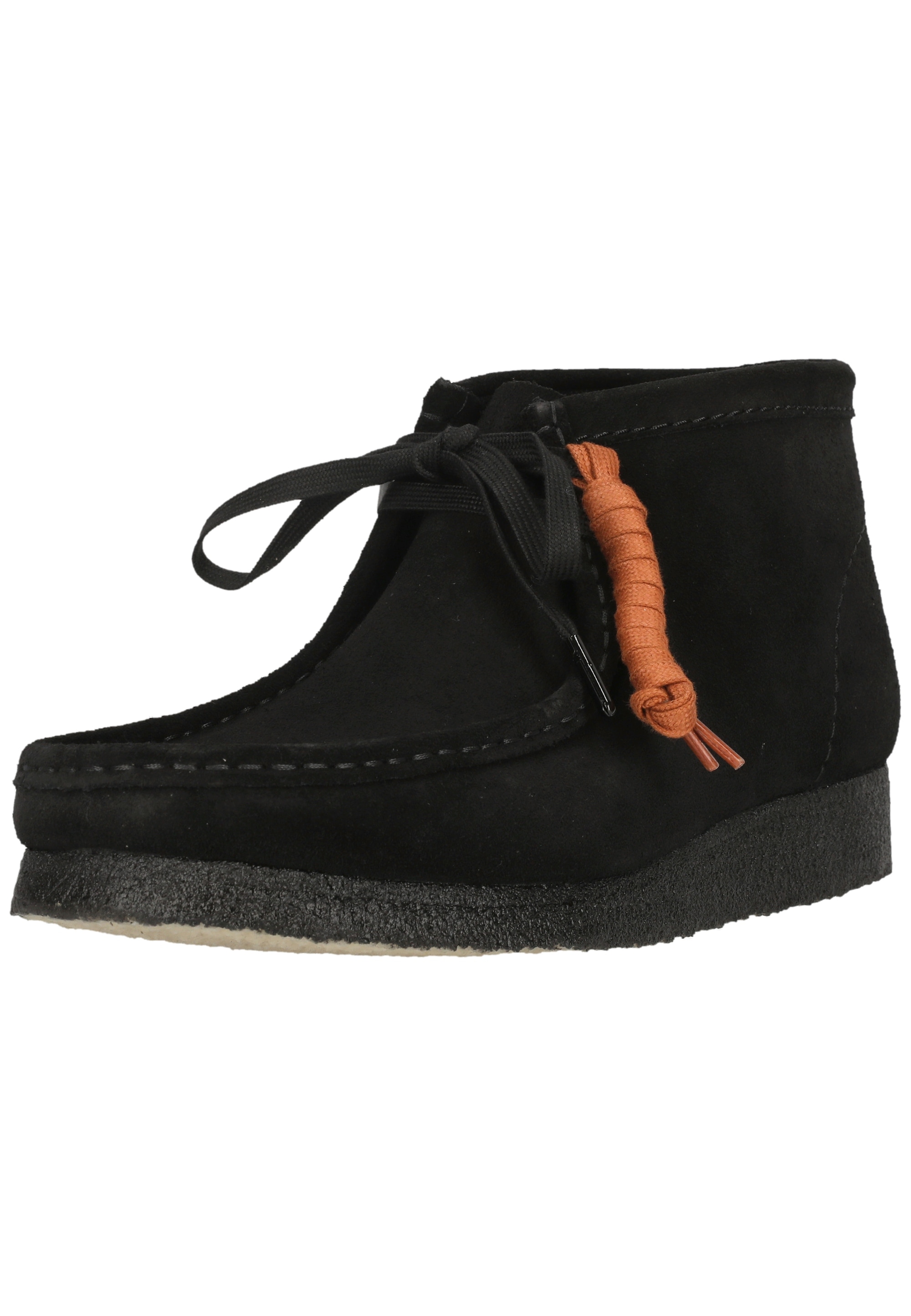 Clarks Schnürschuh "Wallabee Boot" mit atmungsaktiver Eigenschaft