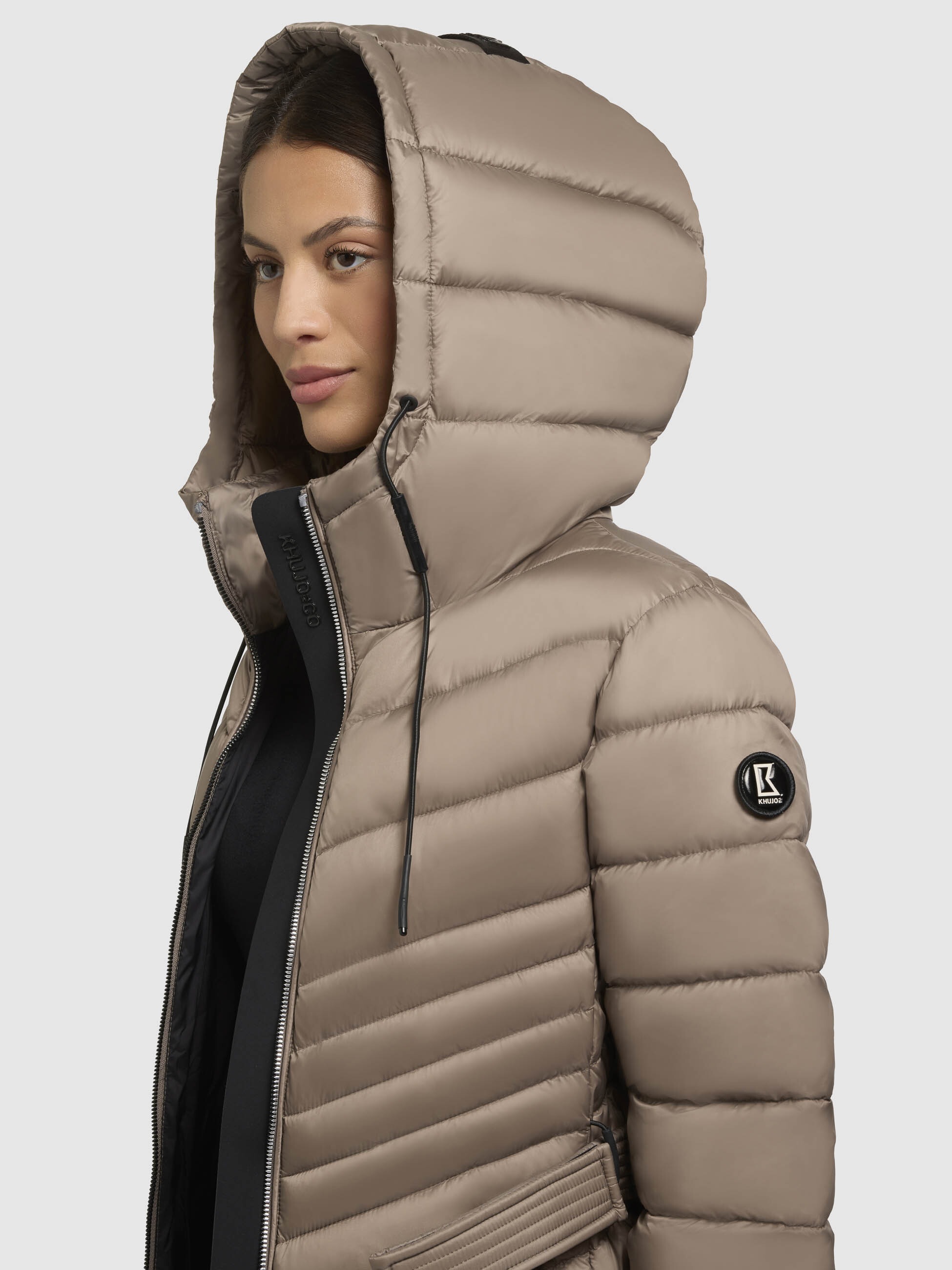 khujo Steppjacke »SELMA«, mit Kapuze
