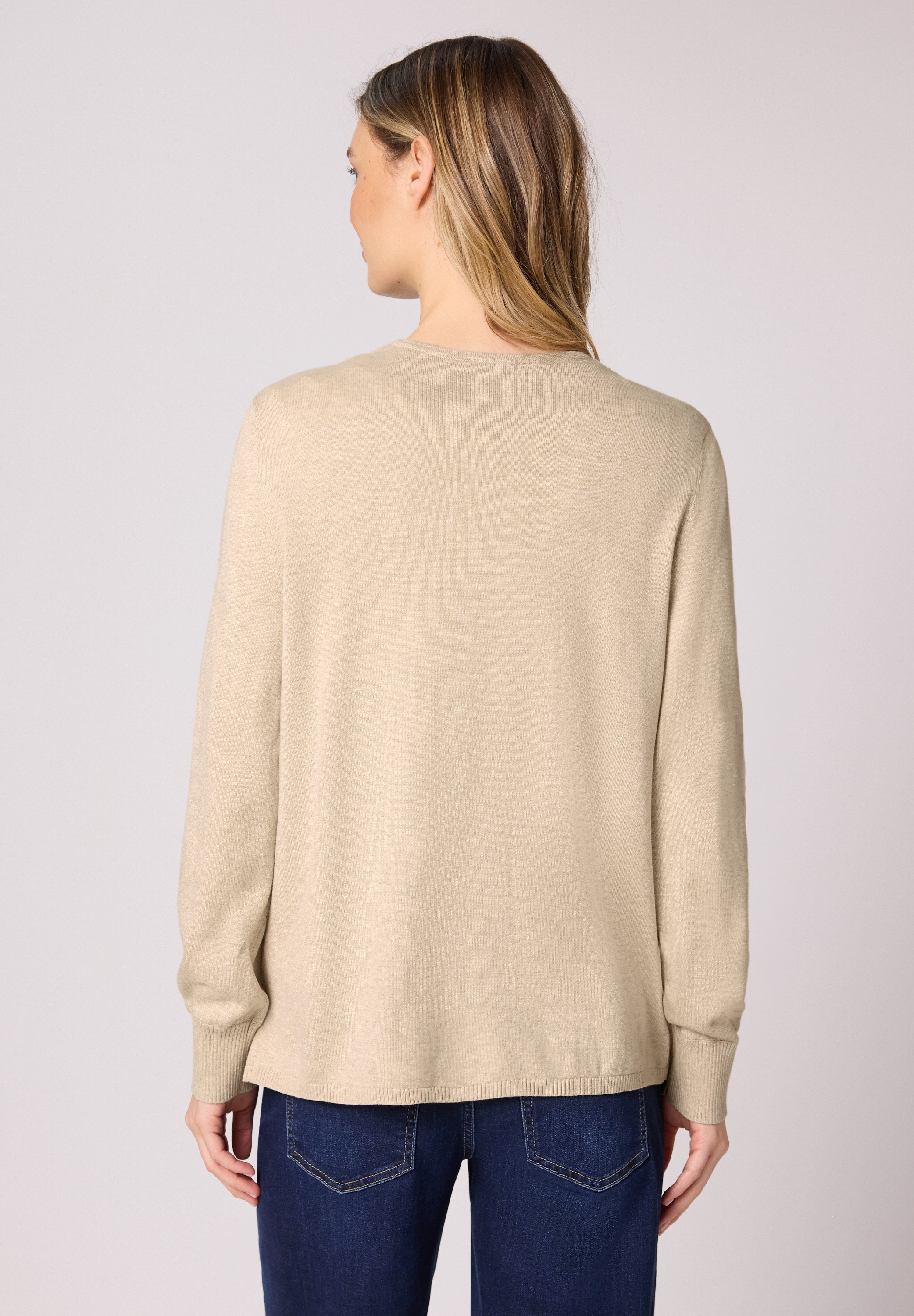 STREET ONE Cardigan mit Strick-Detail