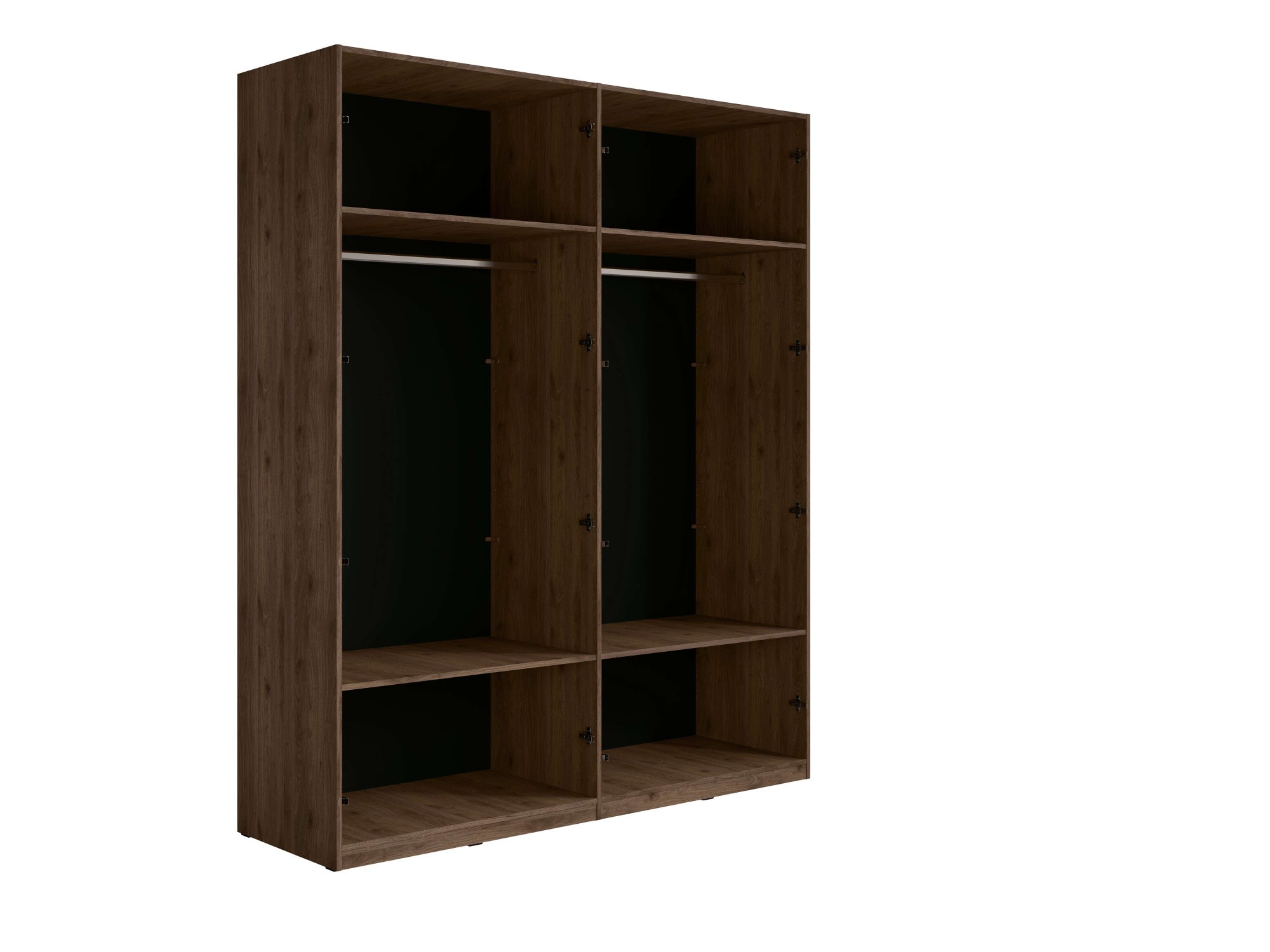 Home affaire Kleiderschrank »RIMINI Drehtürenschrank mit Soft-Close-Funktion, B/T/H: 180/60/220 cm«