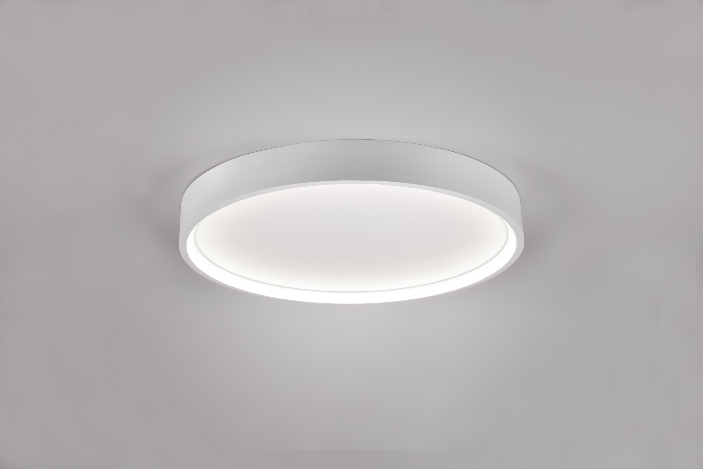 TRIO Leuchten LED Deckenleuchte »DOHA, Deckenlampe 29W 3260 Lumen Lichtfarbe einstellbar 2300-4000K«, 1 flammig, Leuchtmittel LED-Board | LED fest integriert, indirektes Licht getrennt schaltbar als Wandlampe und Deckenlampe mögl