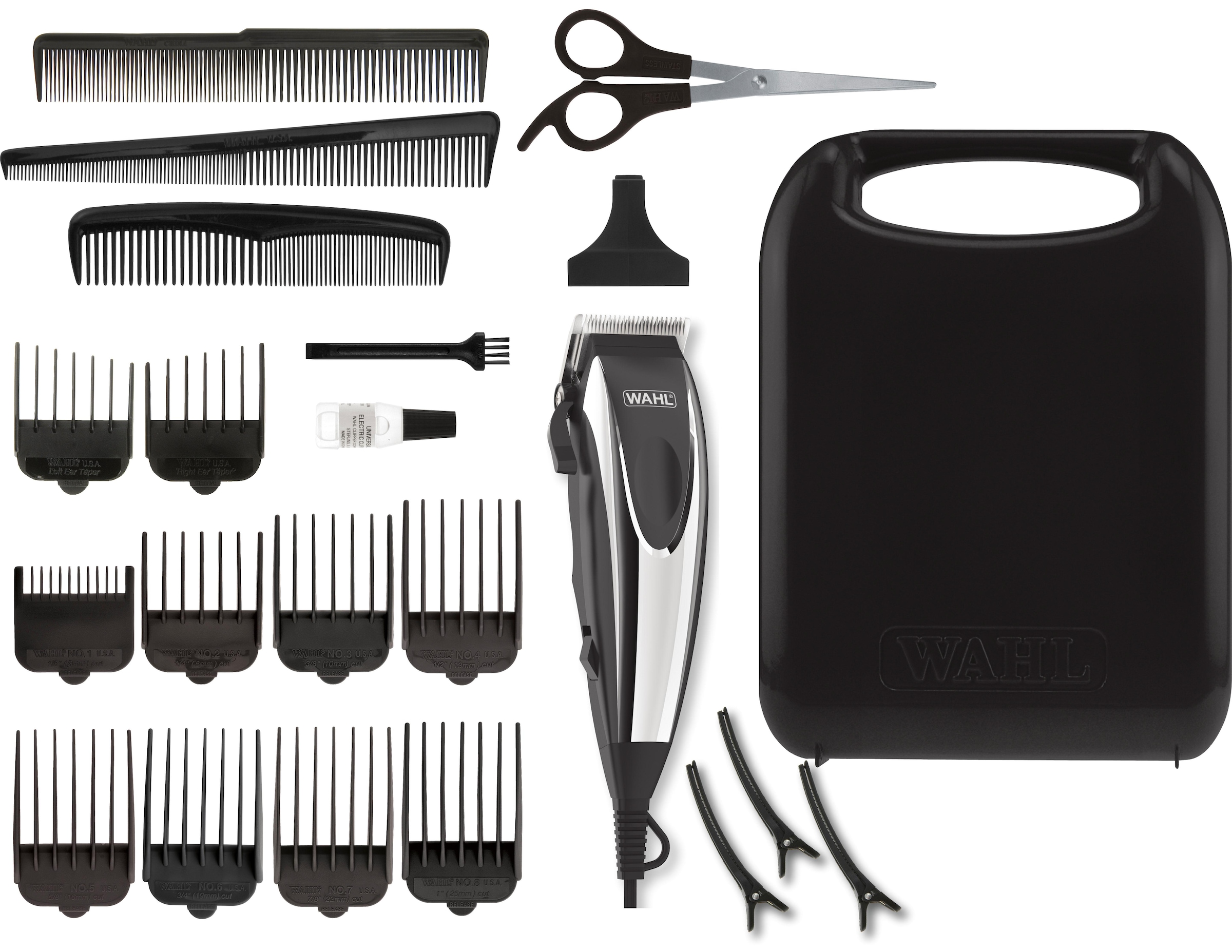 Wahl Haar- und Bartschneider »09243-2616 Home Pro«, 8 Aufsätze, komplettes  Friseur Kit | BAUR