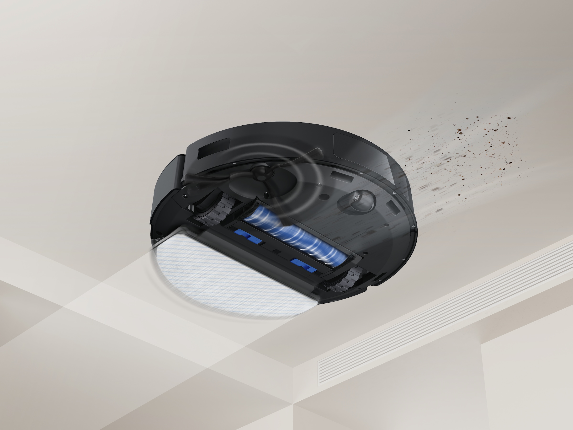 ECOVACS Nass-Trocken-Saugroboter »DEEBOT N20 PRO PLUS«, 8.000PA, Beutellos, Anti-Haar-Verwicklung, Vibrationswischsystem