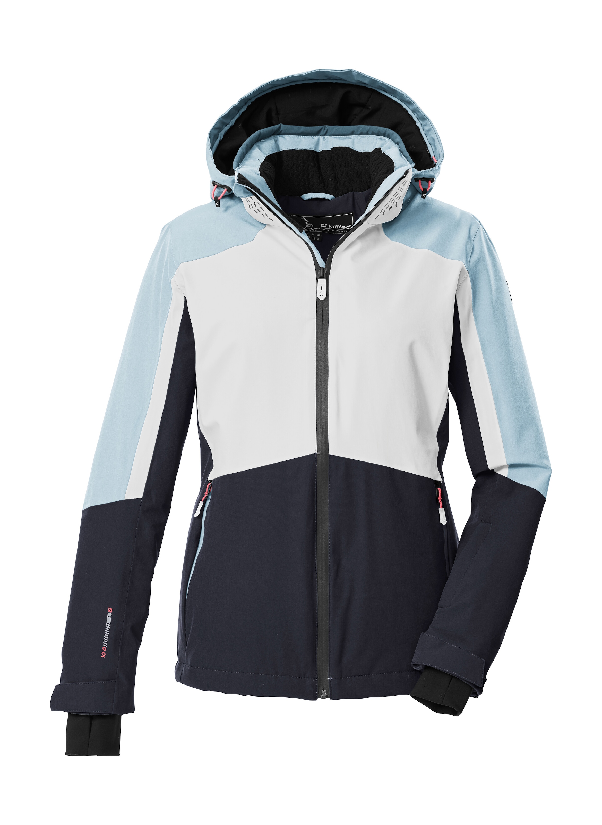 Killtec Skijacke "KSW 28 WMN SKI JCKT" Wasserdichte Skijacke mit Colourbloc günstig online kaufen