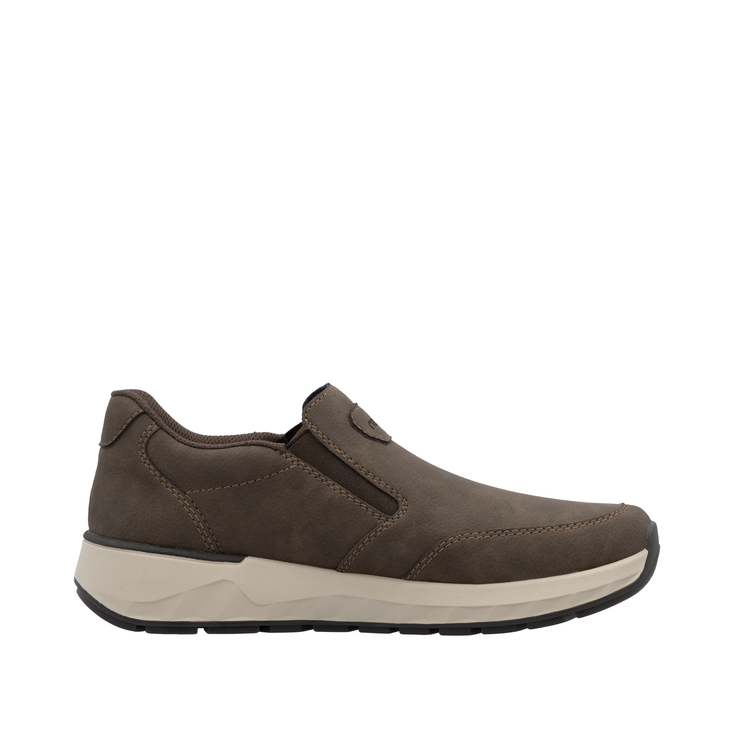 Rieker Slipper, Schlupfschuh, Halbschuh, Slip-on Sneaker mit Ziernähte