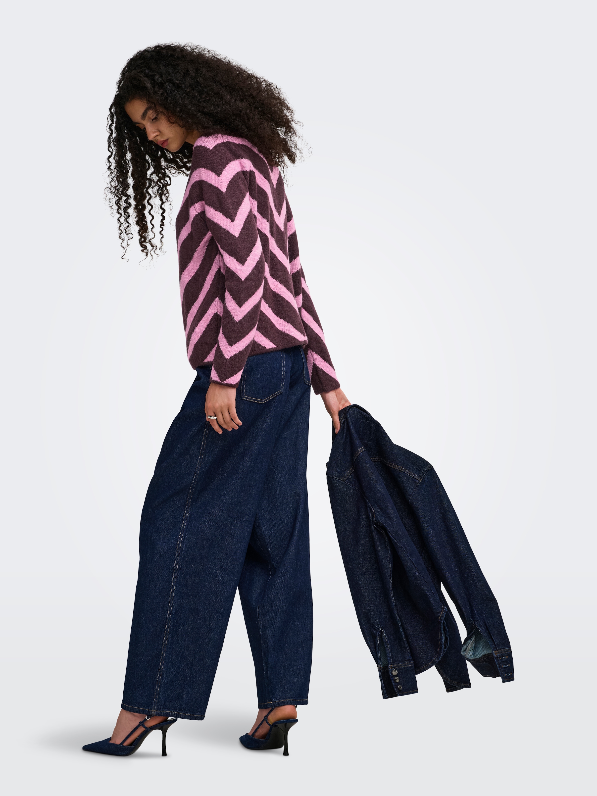 ONLY Strickpullover »ONLELIZA L/S PULLOVER KNT NOOS« Kunstfaser, regular fit