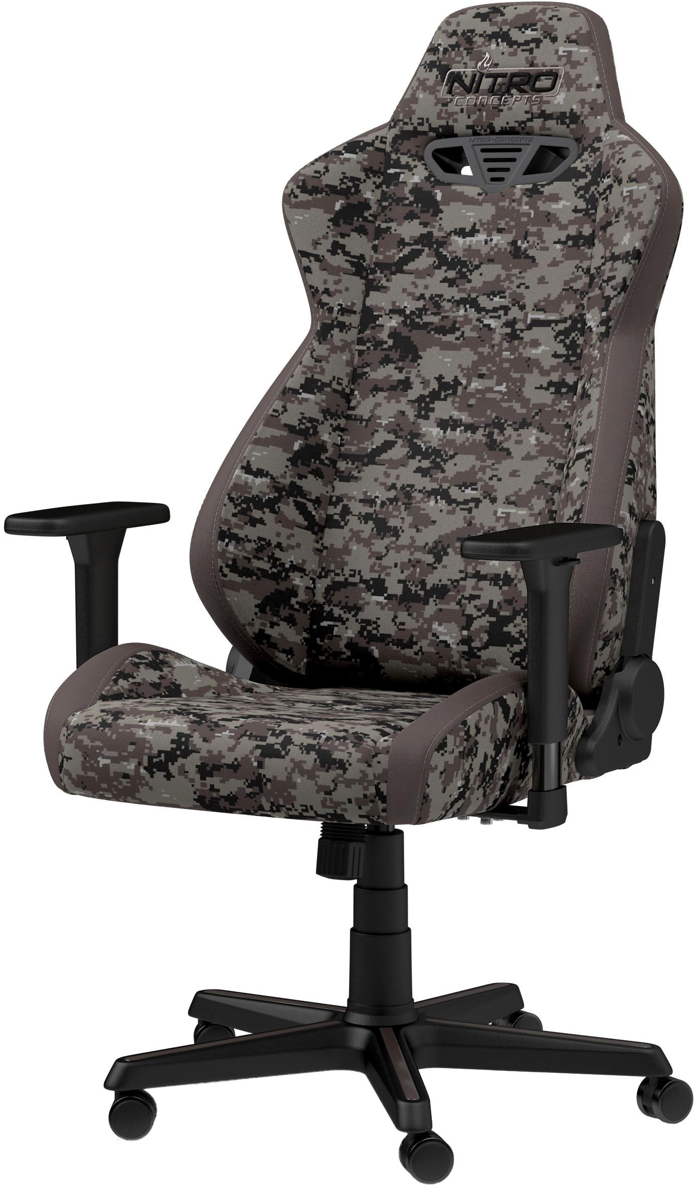 NITRO CONCEPTS Gaming-Stuhl »S300 Urban Camo Gaming Chair«, Bürostuhlzertifizierung DIN EN 1335