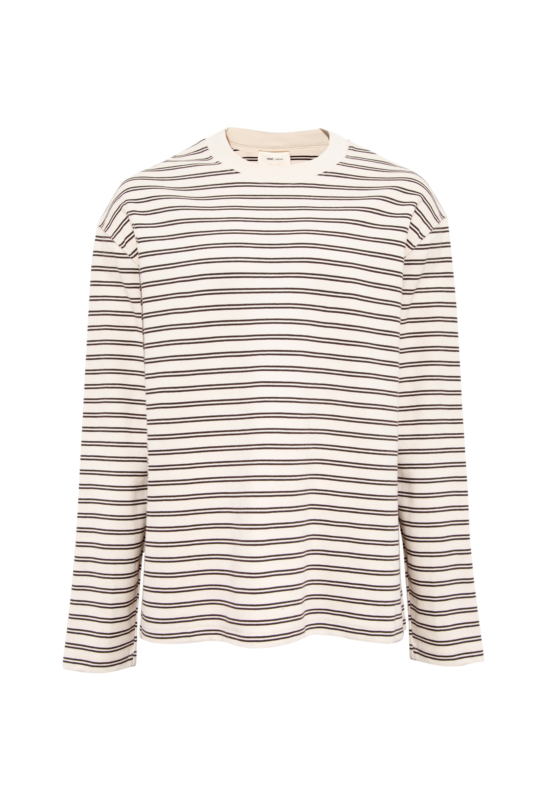 Mavi Longpullover »STRIPE SWEATSHIRT«, Premium Crew Neck mit Streifen