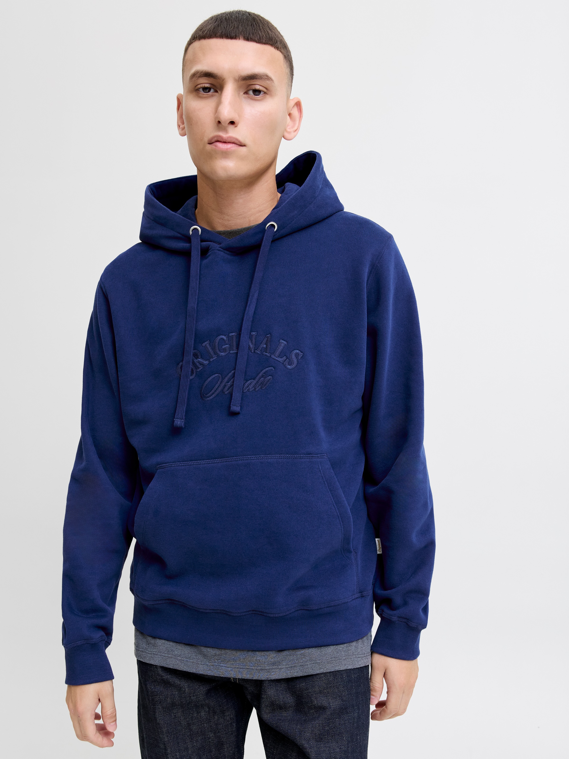 Jack & Jones "JORBLEECKER BRANDING SWEAT HOOD BF"