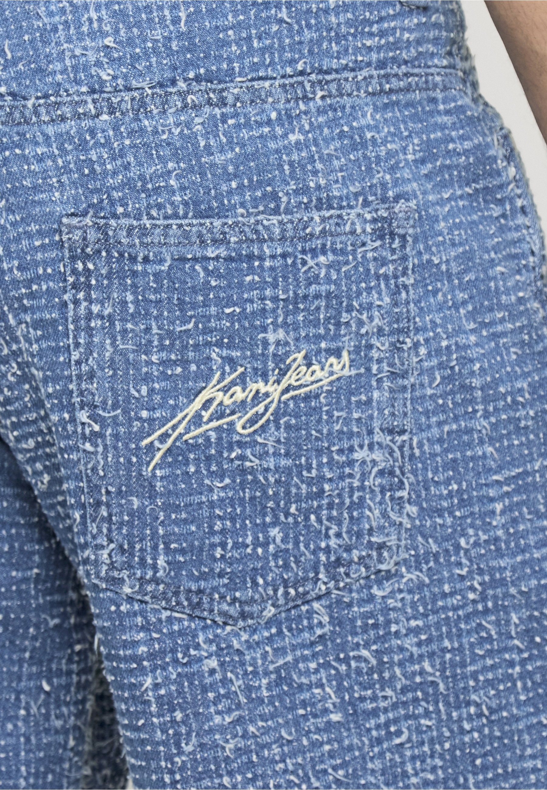Karl Kani Jeansshorts »Karl Kani Kani Jeans Distressed Denim Jorts«