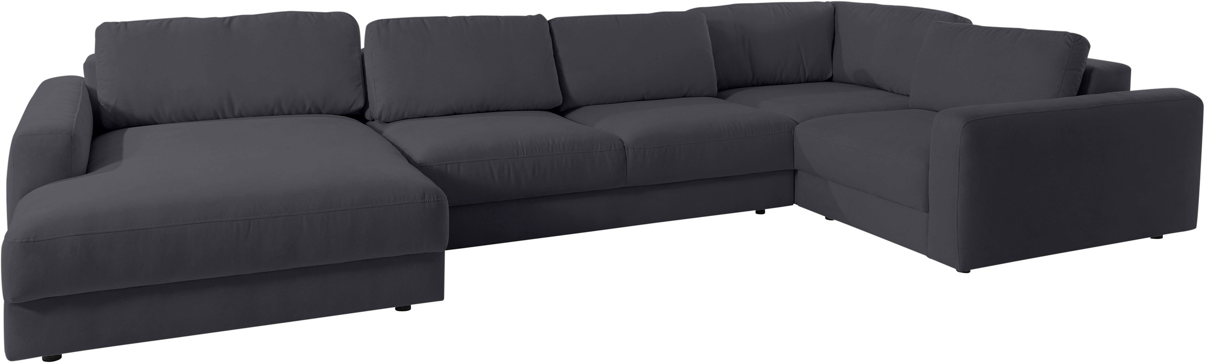 Places of Style Wohnlandschaft »Bloomfield, U-Form«, mit extra tiefer Sitzfläche, wahlweise mit Sitztiefenverstellung