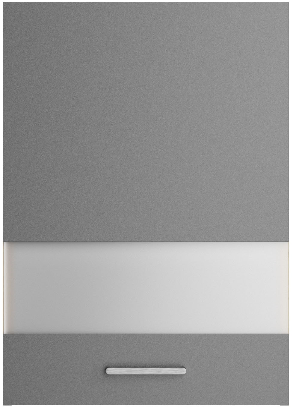 KOCHSTATION Hängeschrank »KS-Lucy« Breite 50 cm, mit 1 Segmentglastür, 2 Einlegeböden, Soft-Close