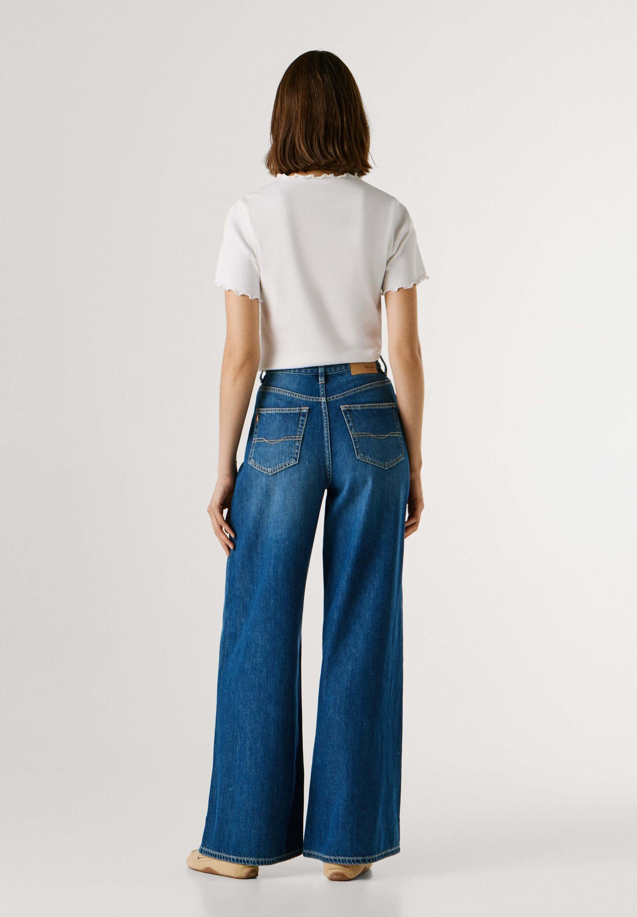 Pepe Jeans Loose-fit-Jeans »trousers WIDE LEG JEANS UHW JAIMY«