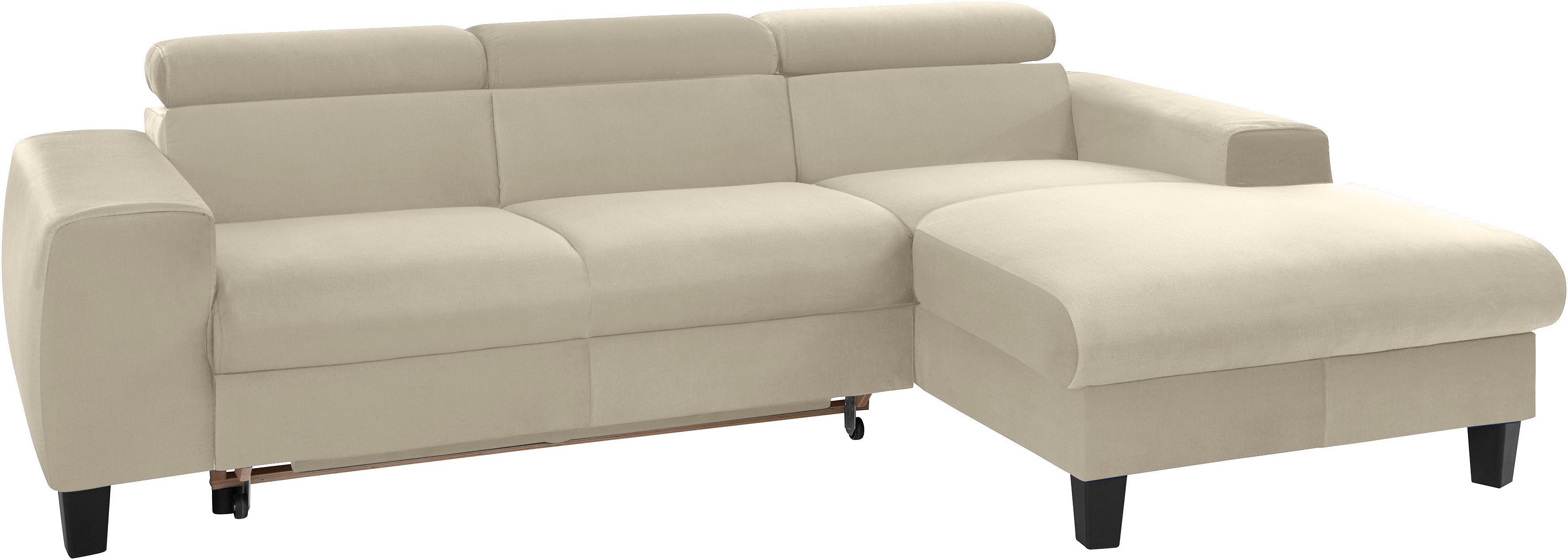 Thumbnail - COTTA Ecksofa "Morven L-Form mit Kopfteilverstellung", wahlweise mit Bettfunktion, Bettkasten & Wireless-Charger