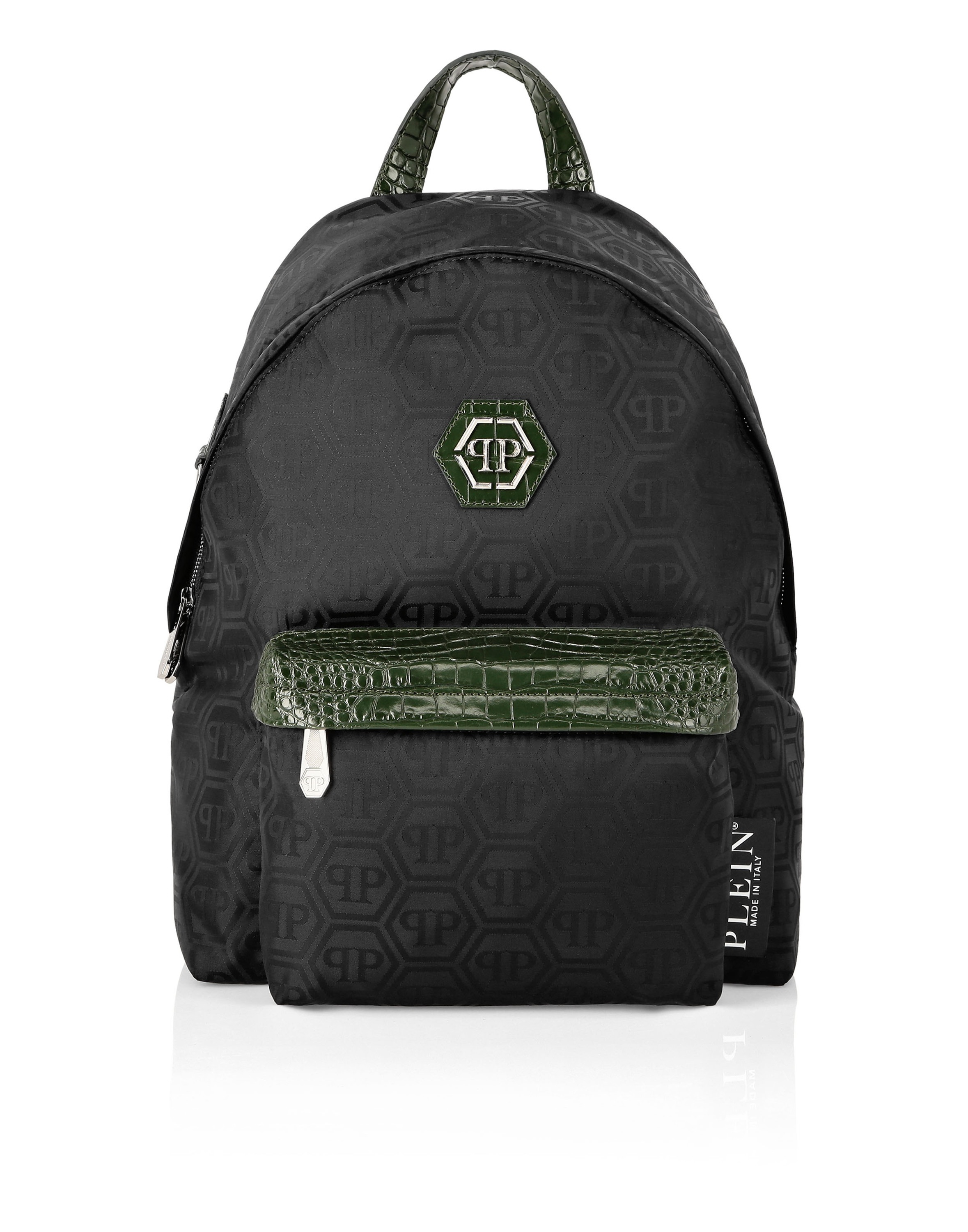 PLEIN SPORT Freizeitrucksack "Monogram", schwarz, Rucksäcke