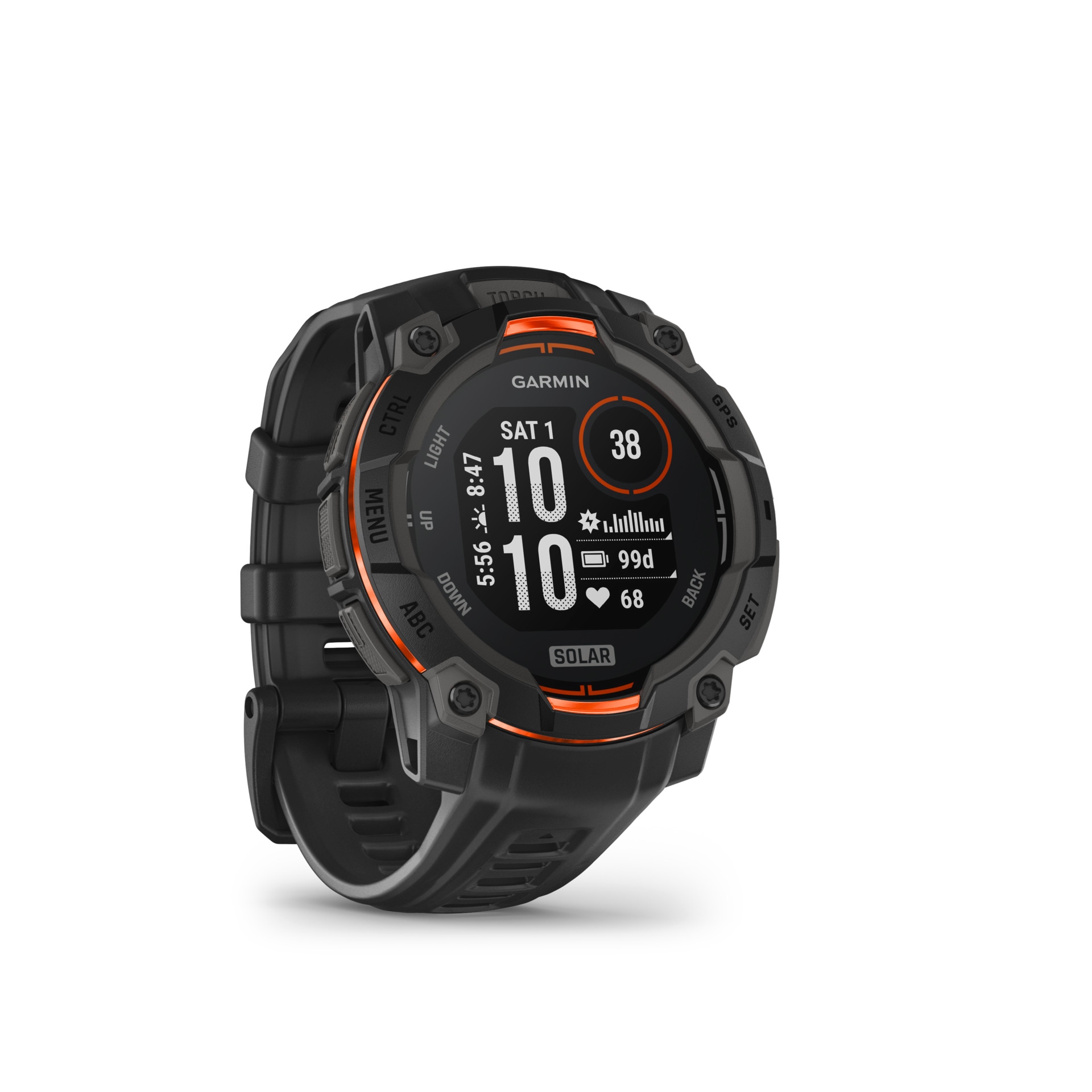 Garmin Smartwatch »Instinct 3 Solar«(45/ 1,2 ″) Garmin