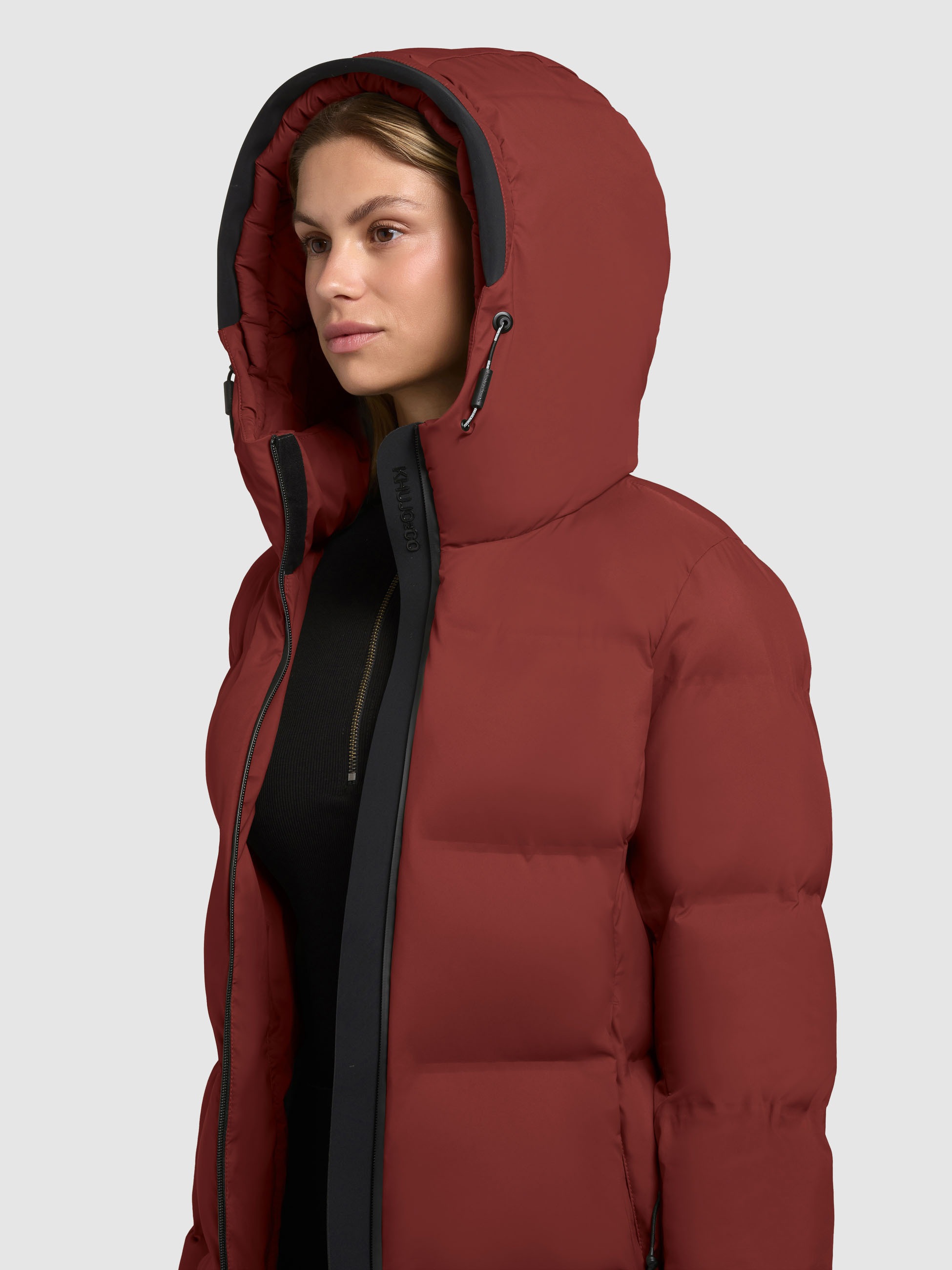 khujo Steppjacke »TANARE3«, mit Kapuze