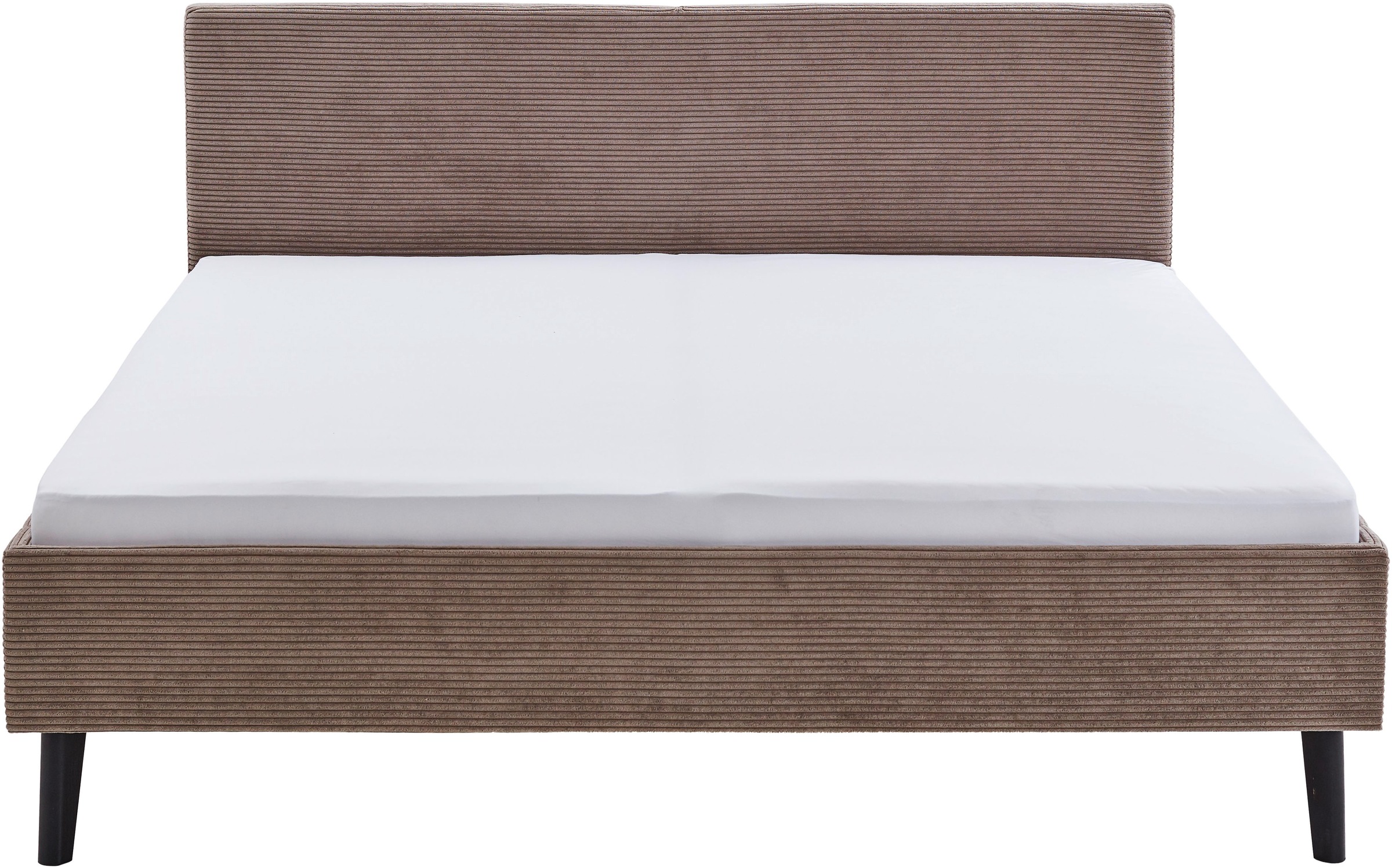 meise.möbel Polsterbett »Avola«, erhältlich in den Breiten 140 & 180cm, Bezugsstoff Cord