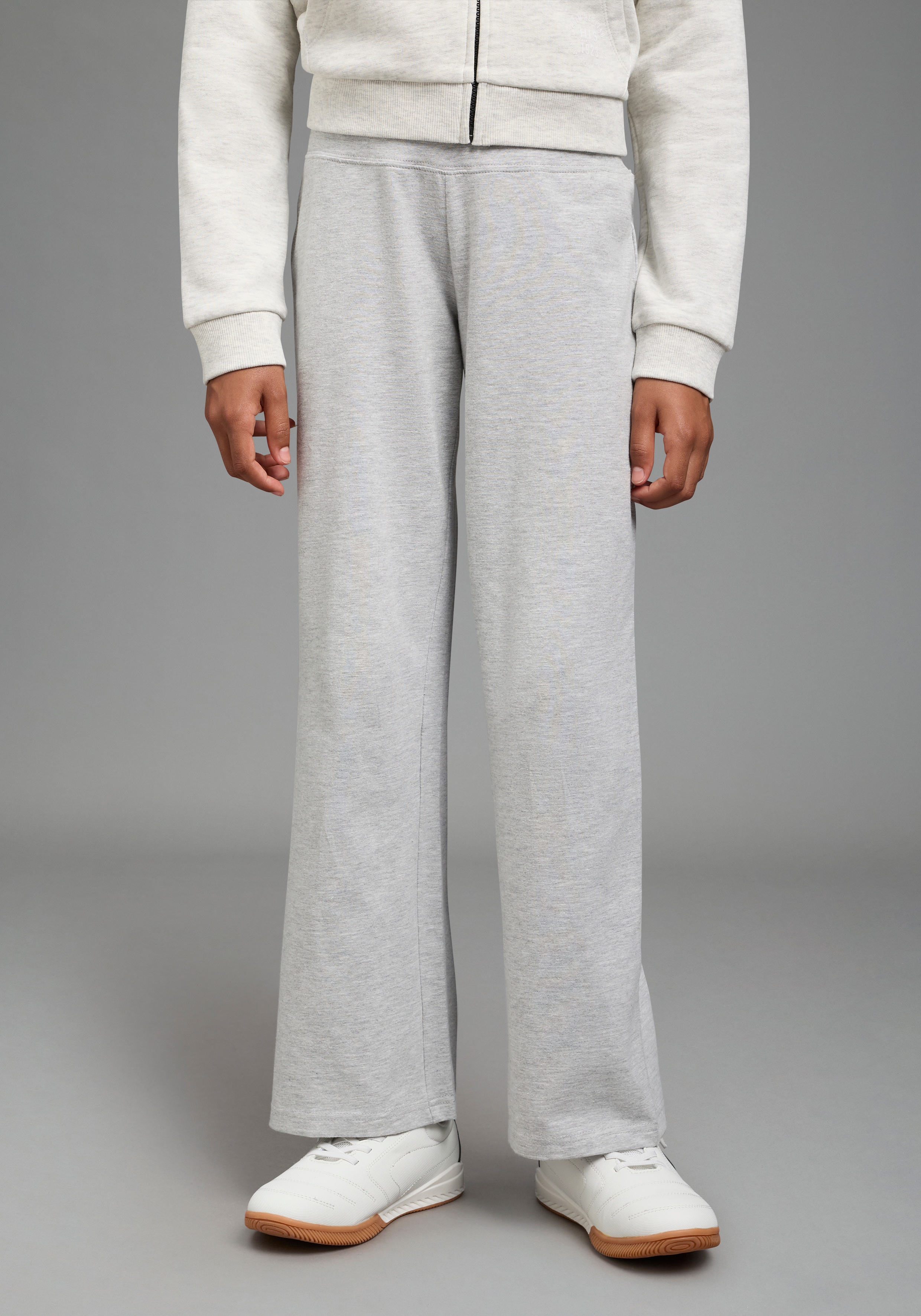 KIDSWORLD Leggings "Jerseyhose mit weitem Bein" Jazzpants mit weitem Bein, super bequem