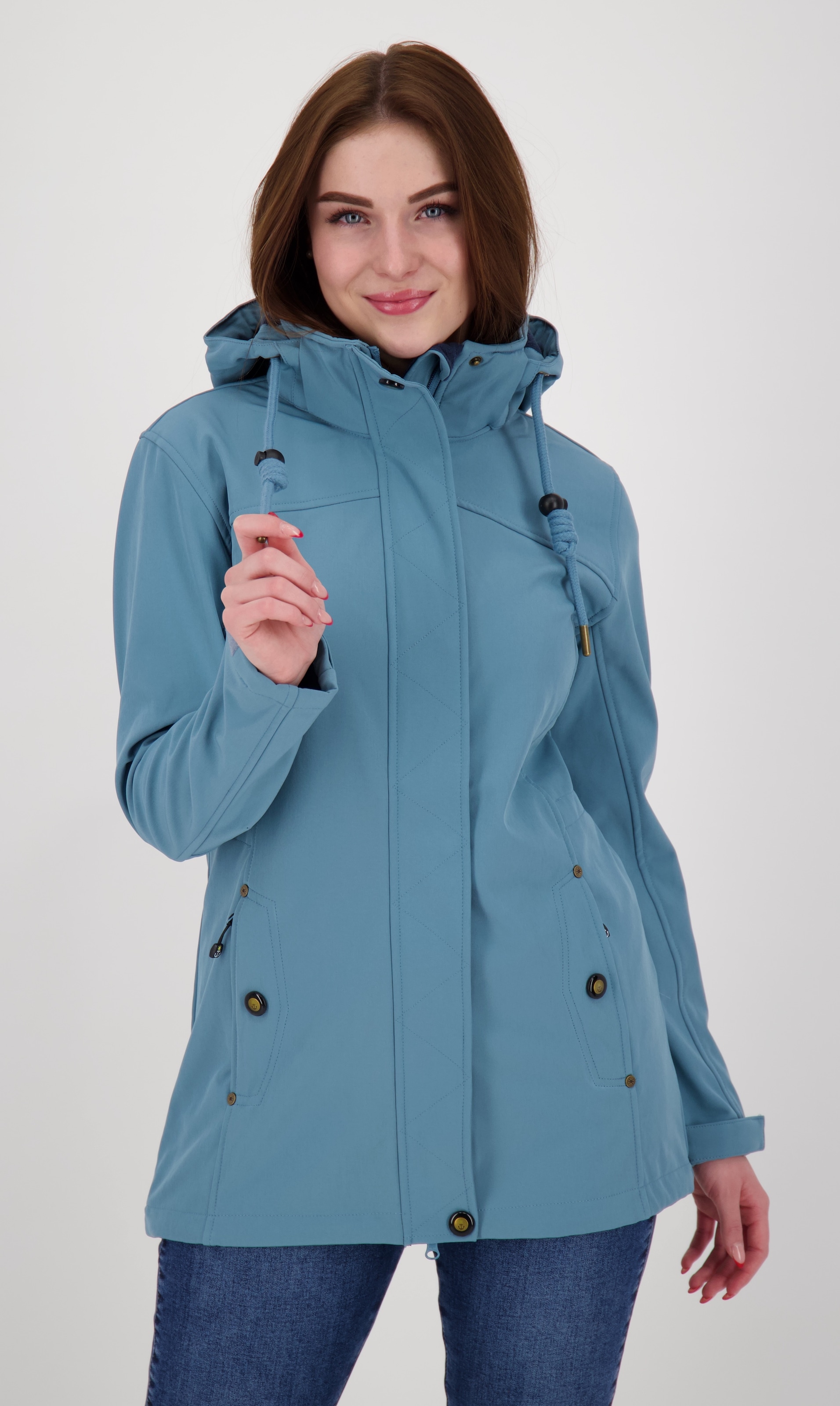 ankerglut Softshellmantel "PEAK ROBSON WOMEN", auch in Großen Größen erhält günstig online kaufen