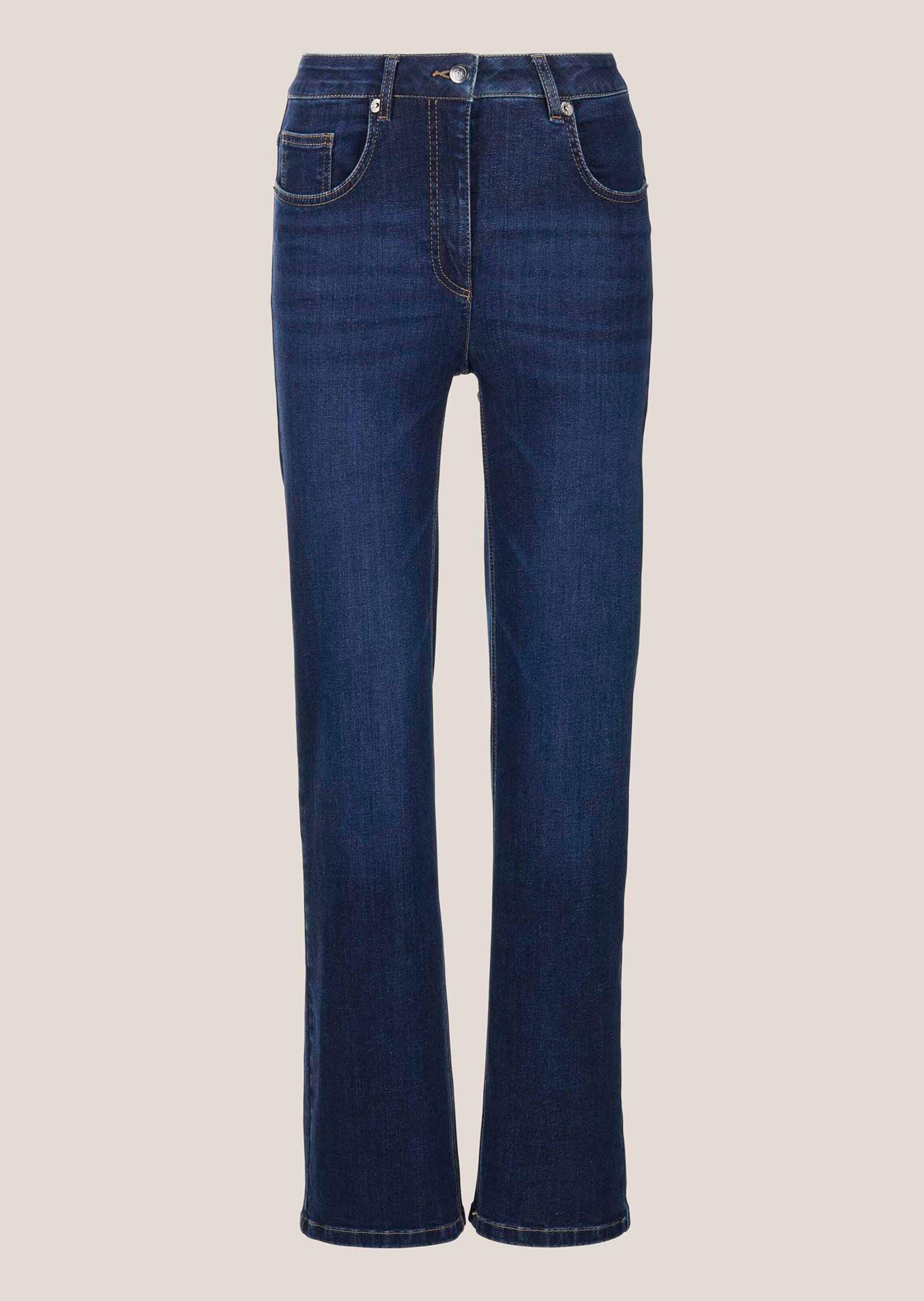 MADELEINE Regular-fit-Jeans "Denimhose Schmale Jeans im Five-Pocket-Style" günstig online kaufen