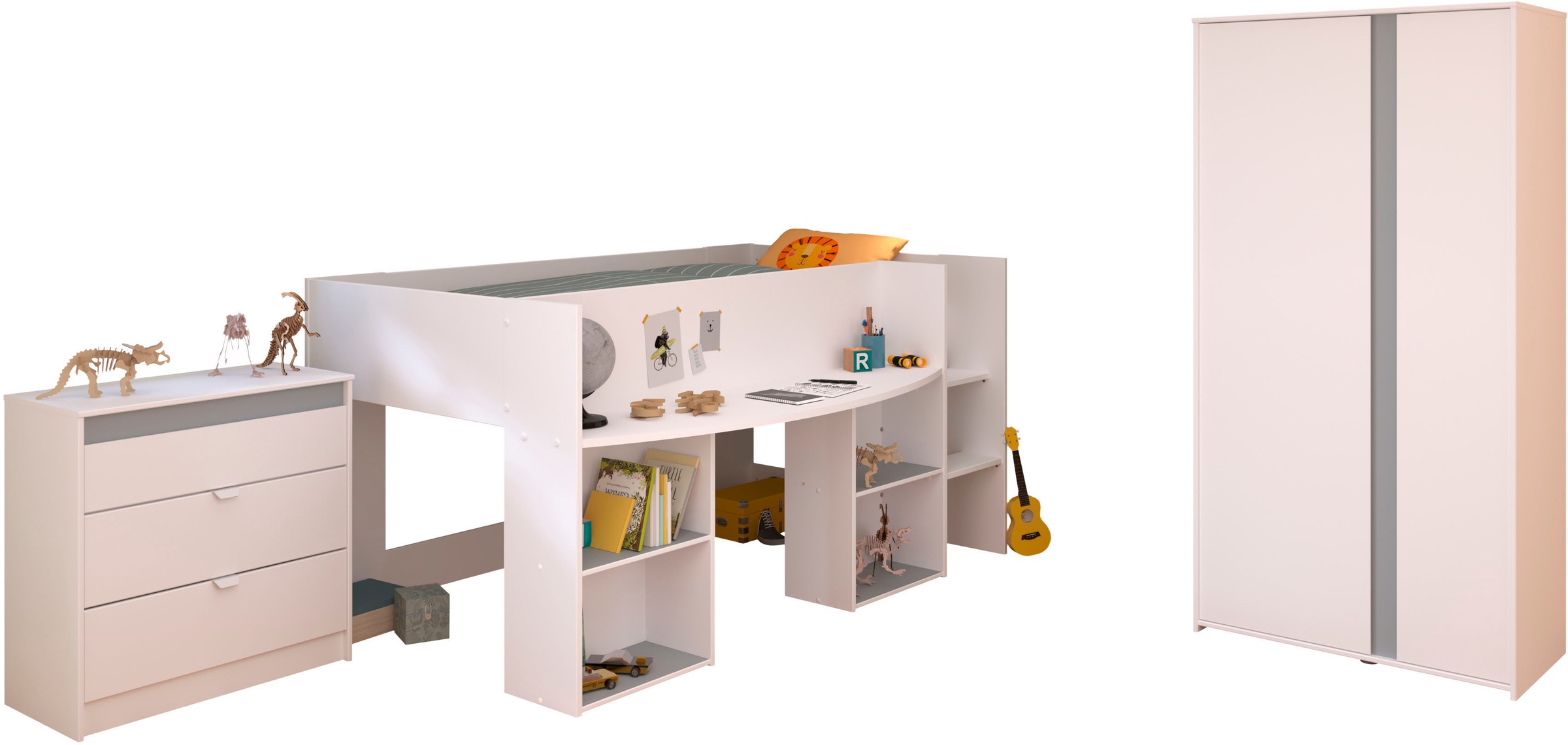 Parisot Jugendzimmer-Set "Pirouette 12" 3 Stk. tlg. günstig online kaufen