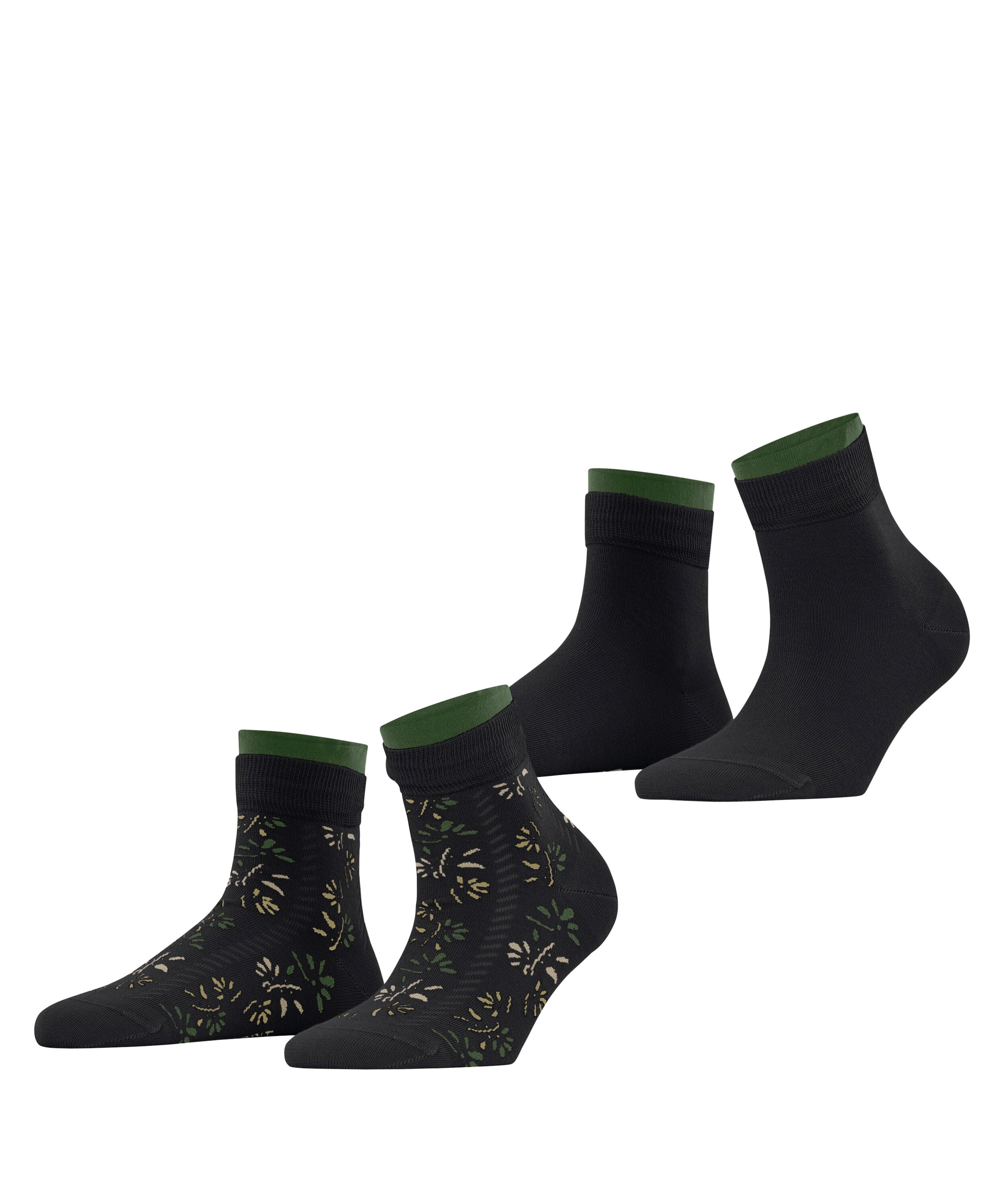 Esprit Socken »Soft Blooms 2-Pack« 2 Stk. tlg.