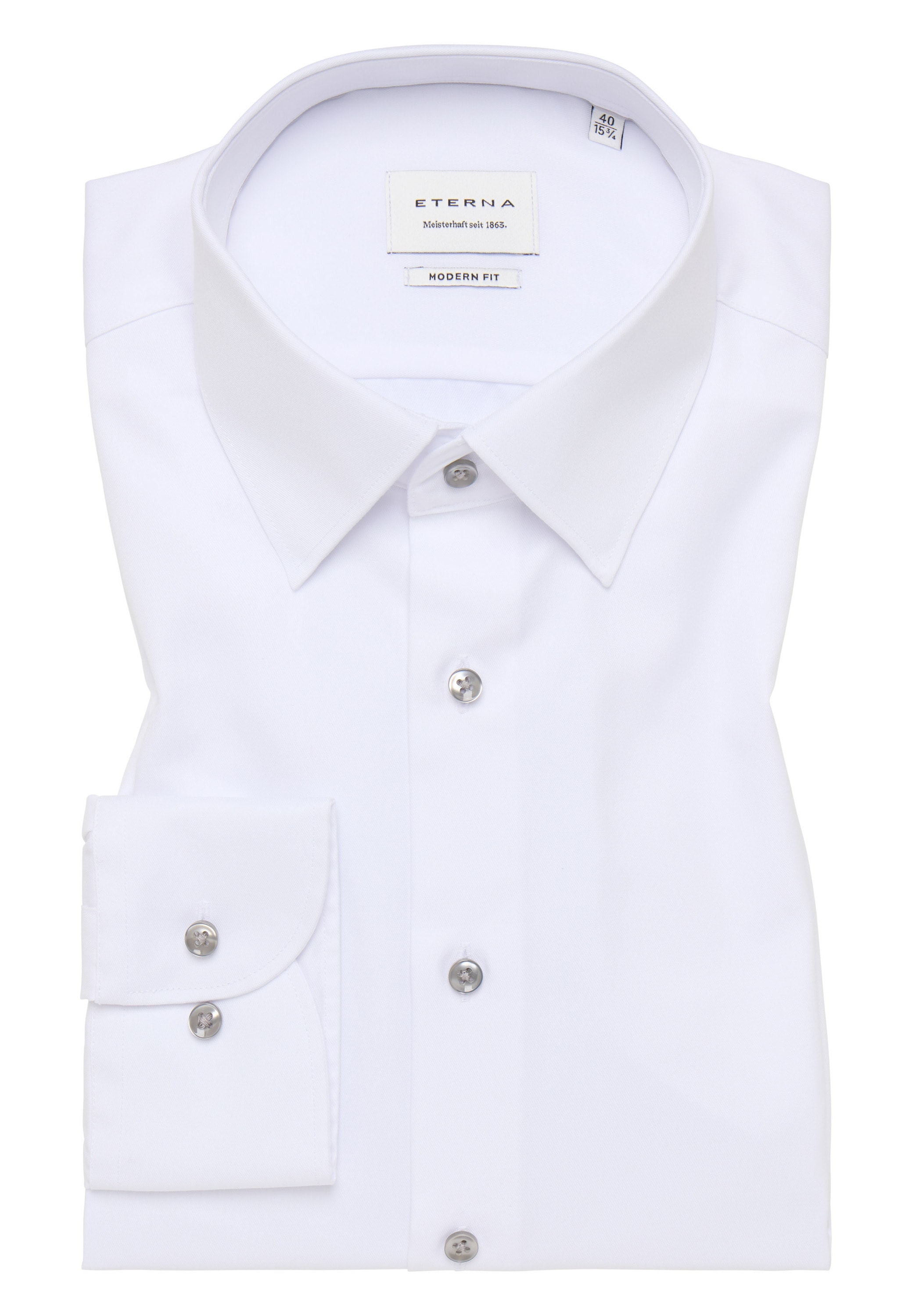 Eterna Langarmhemd »MODERN FIT«, NON IRON (bügelfrei)