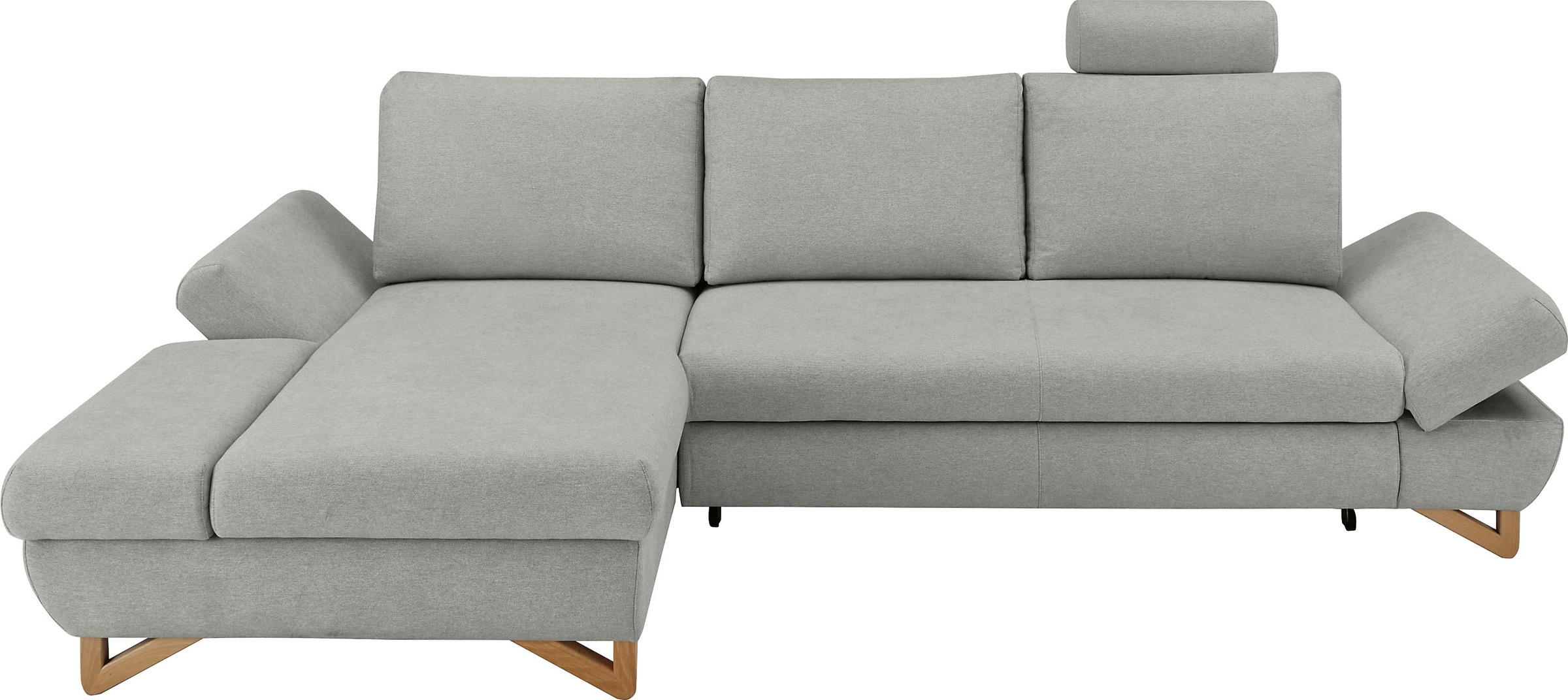 Home affaire Ecksofa "City/Giron, L-Form," verstellbare Armlehnen mit Raste günstig online kaufen