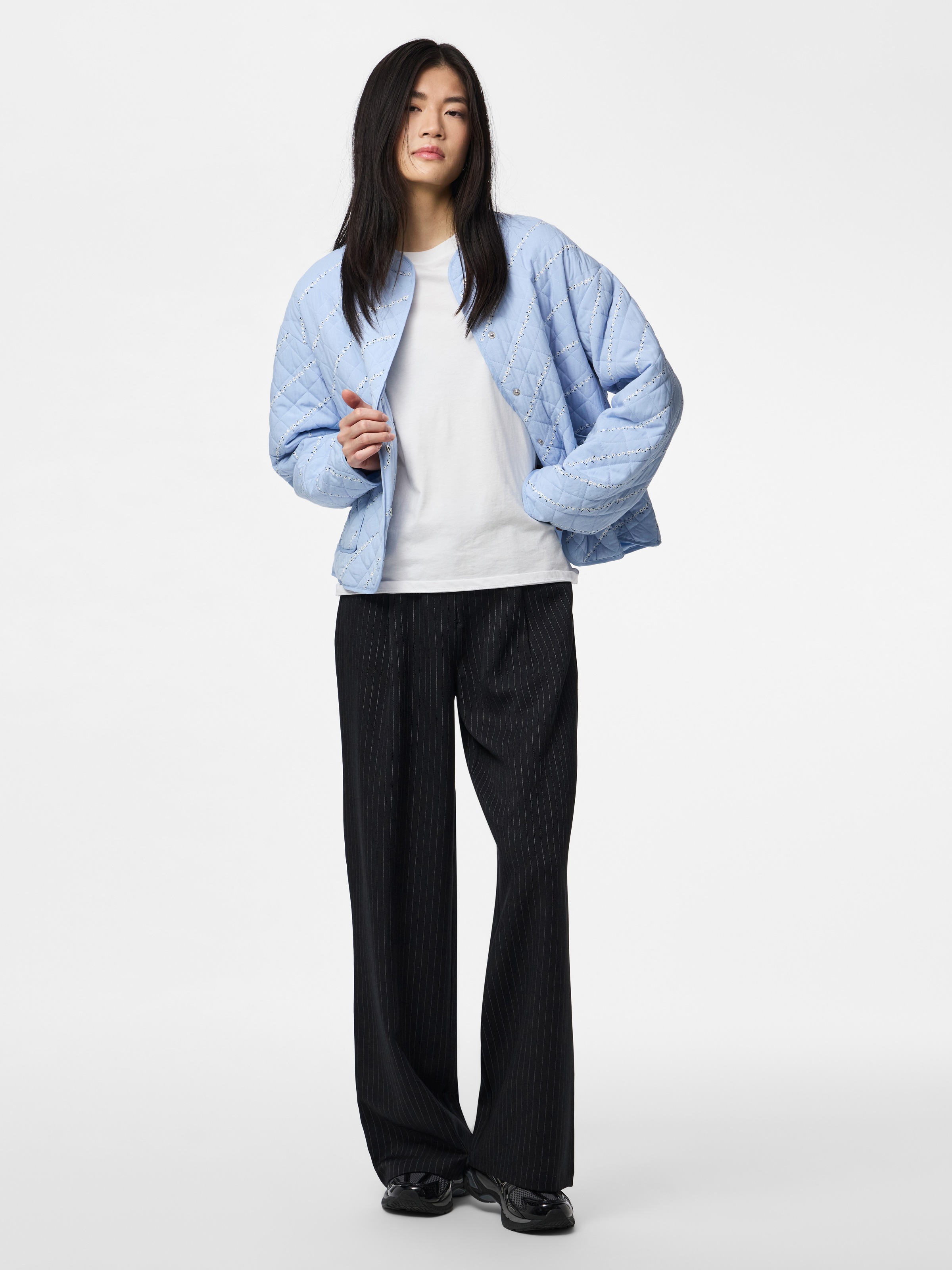 pieces Kurzjacke "PCRIKKE QUILTED JACKET NOOS" günstig online kaufen