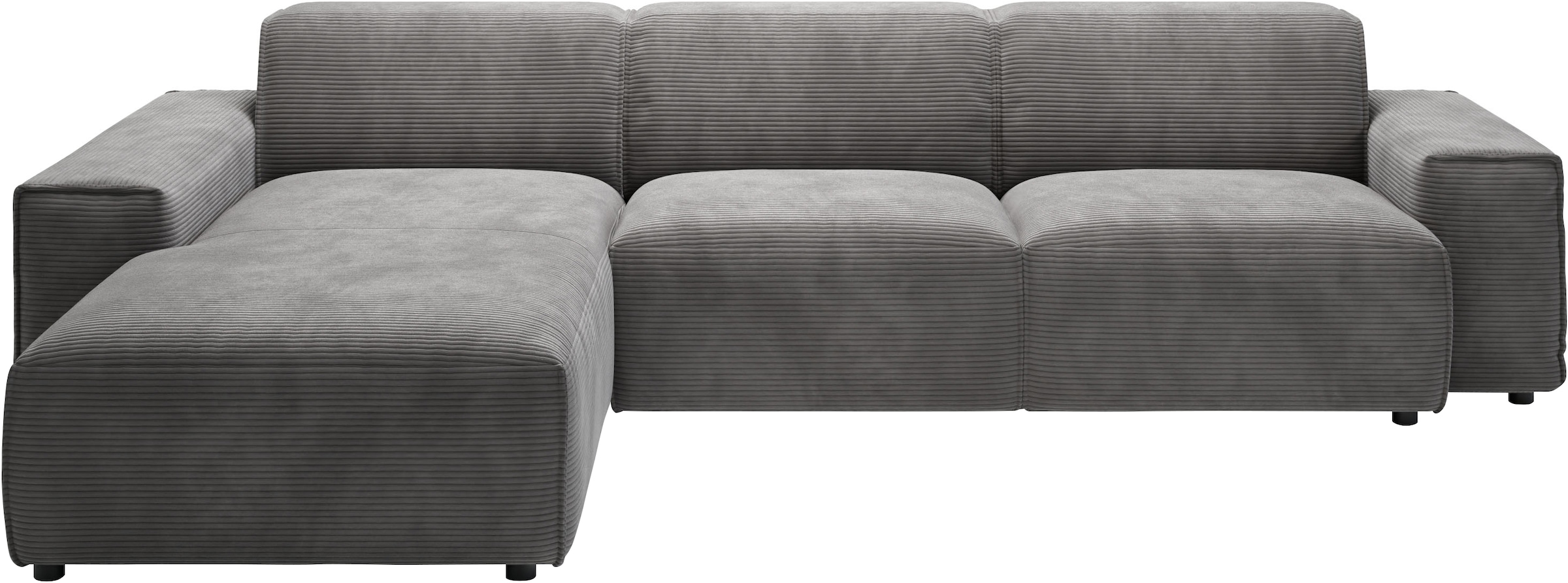 andas Ecksofa »Glimminge auch in Breitcord, Feincord, Bouclé + Easy care-Bezug«, L-Form, Breite 294, Zierkissen