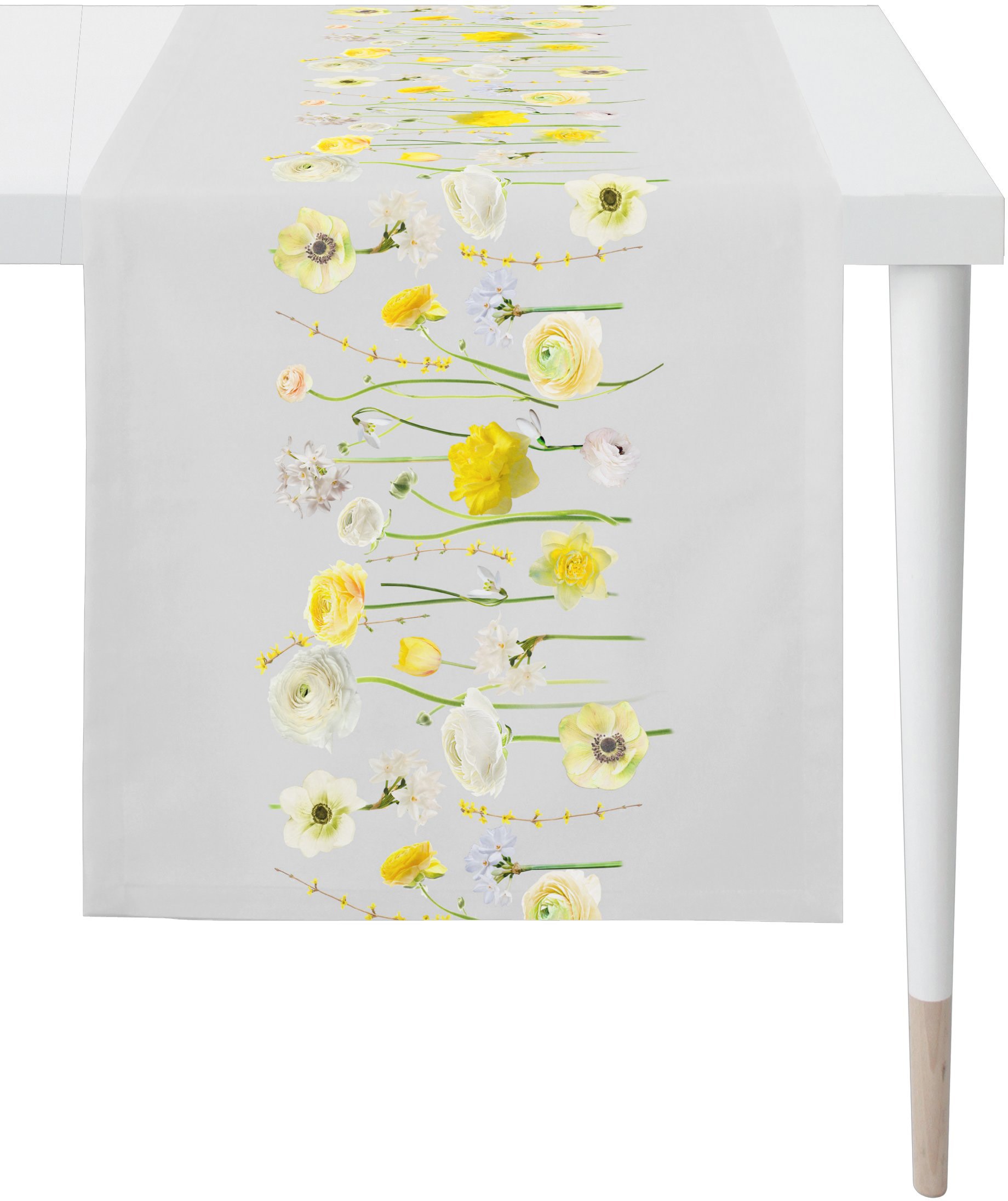 APELT Tischläufer "6403 SPRINGTIME, Frühjahrsdeko, Frühling" Digitaldruck günstig online kaufen