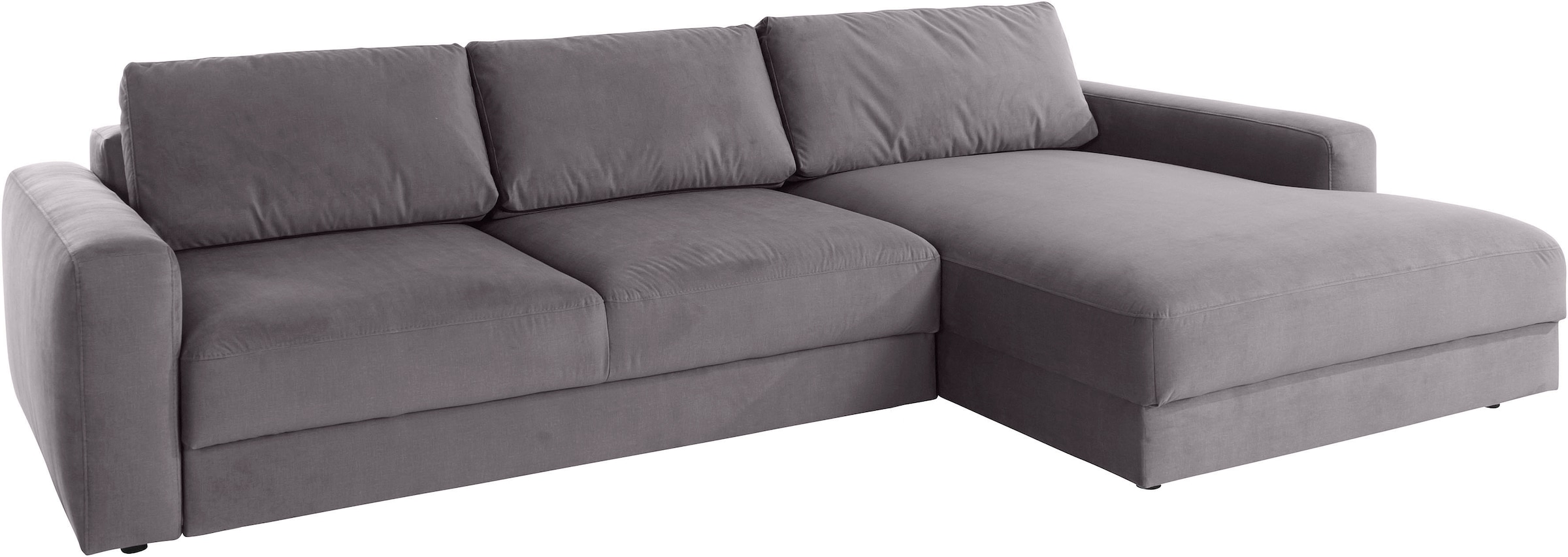 Places of Style Ecksofa »Bloomfield, bequem und elegant, L-Form«, wahlweise mit Bettfunktion und Bettkasten