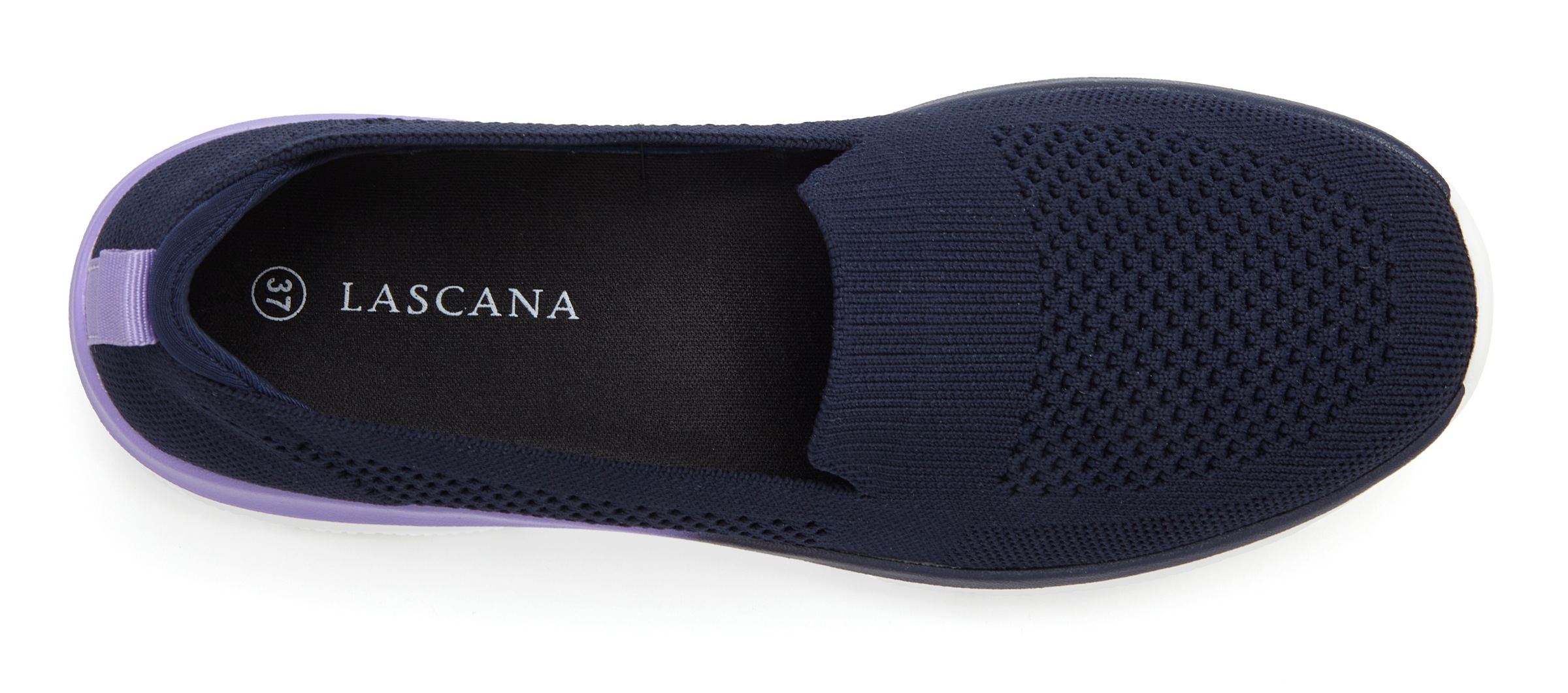 LASCANA Slip-On Sneaker Navy Multicolor 36 3