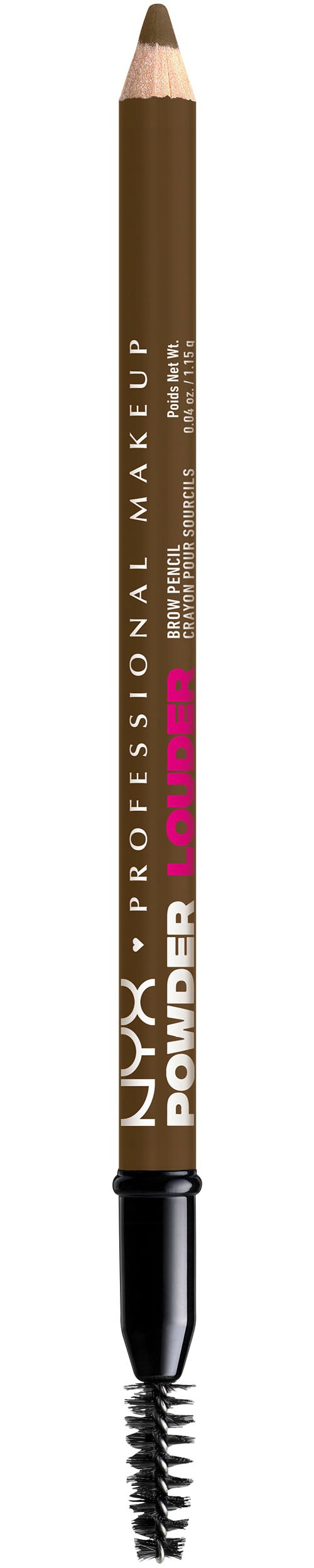 NYX Augenbrauenpflege »Makeup Powder Louder Brow Pencil«, mit Mikrofiber